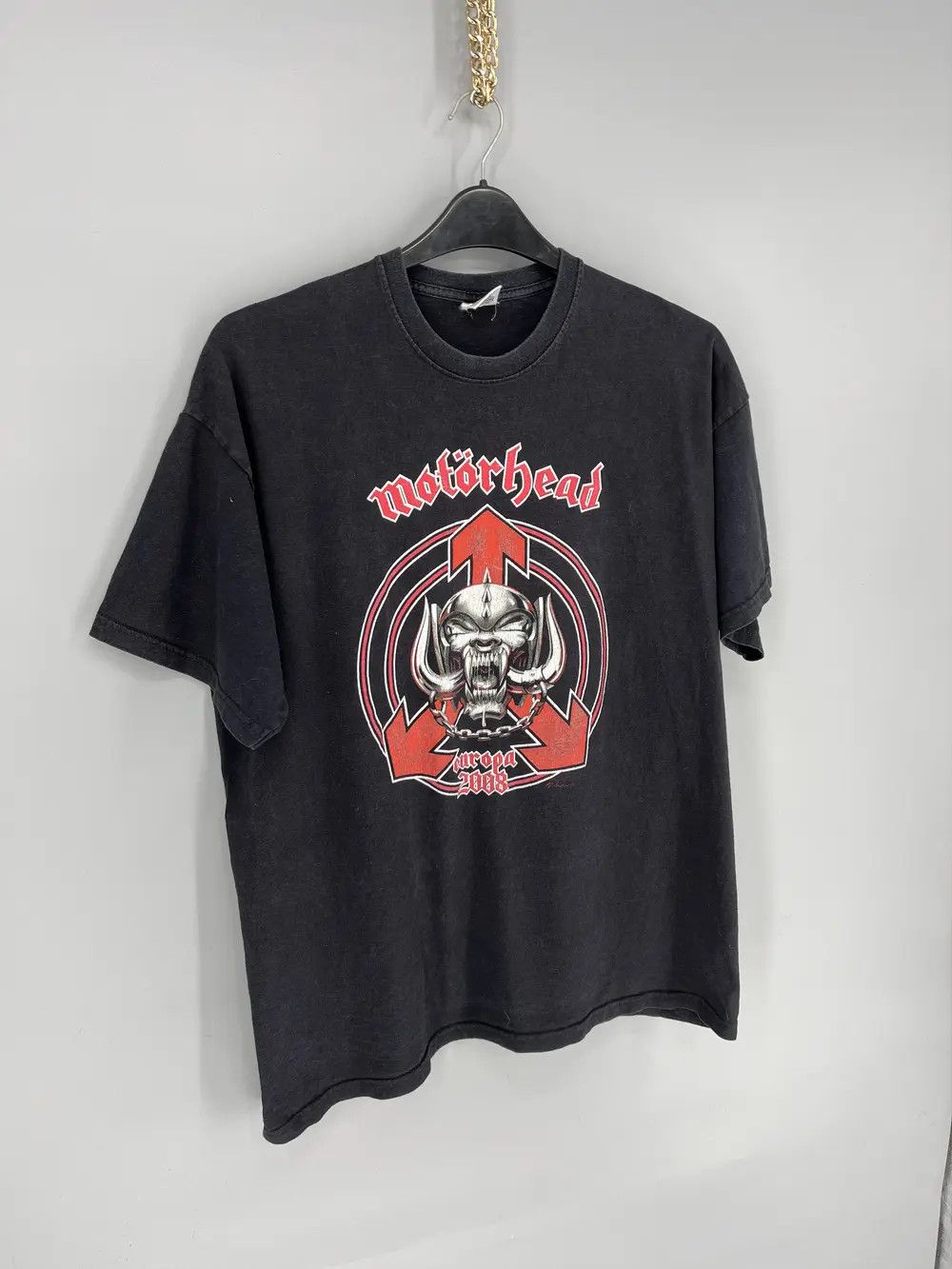Band Tees Vintage Y2K Motörhead Dead Horror Print Band Rock Streetwear Size US XL / EU 56 / 4 - 2 Thumbnail