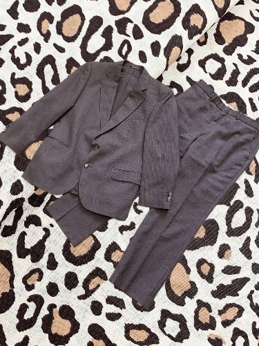 Burberry Mens Burberry London Luxury Wool Suit Blazer & Pants Size 52R - 1 Thumbnail