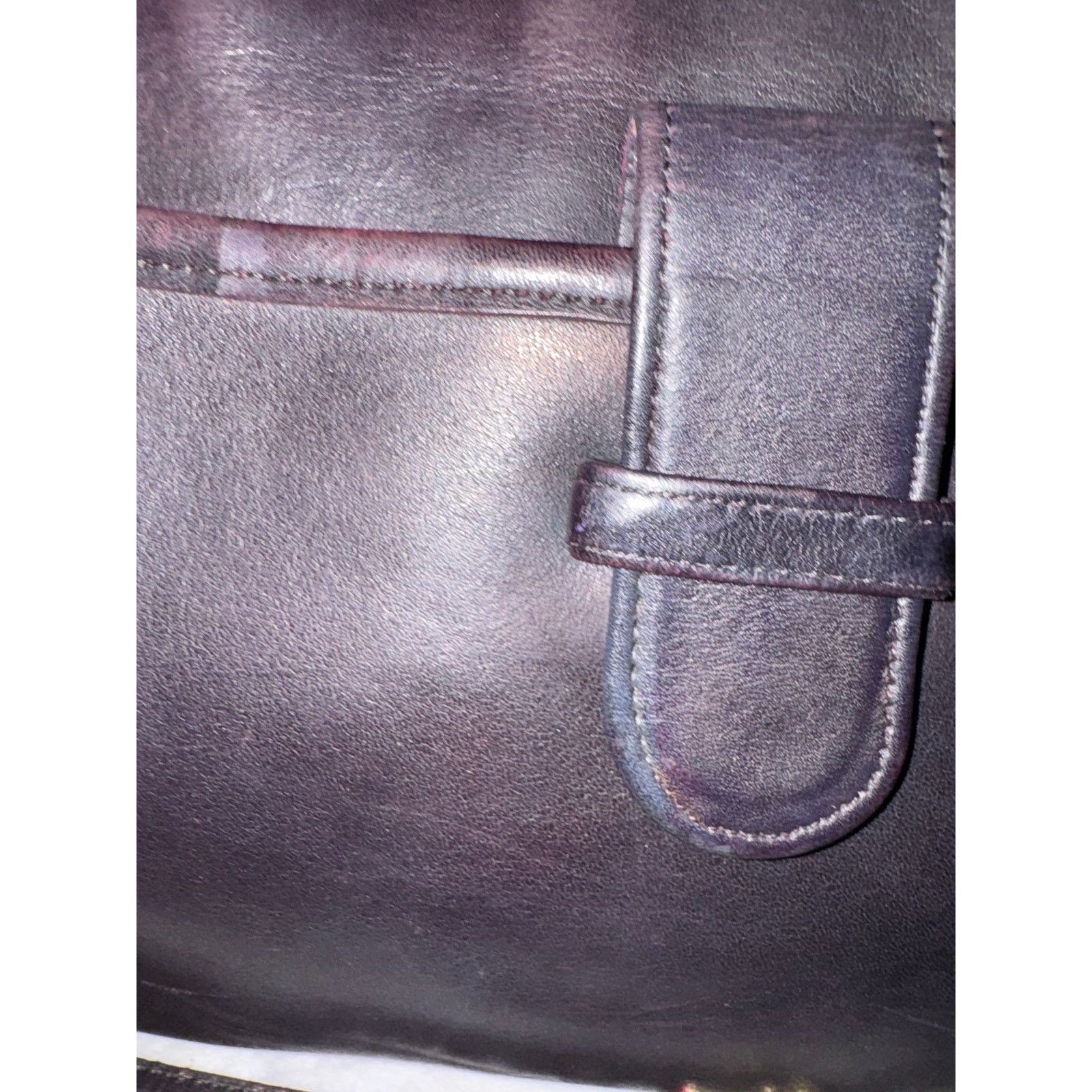 Coach Vintage Restored Brighton Oxblood Leather Crossbody Bag Size ONE SIZE - 11 Thumbnail
