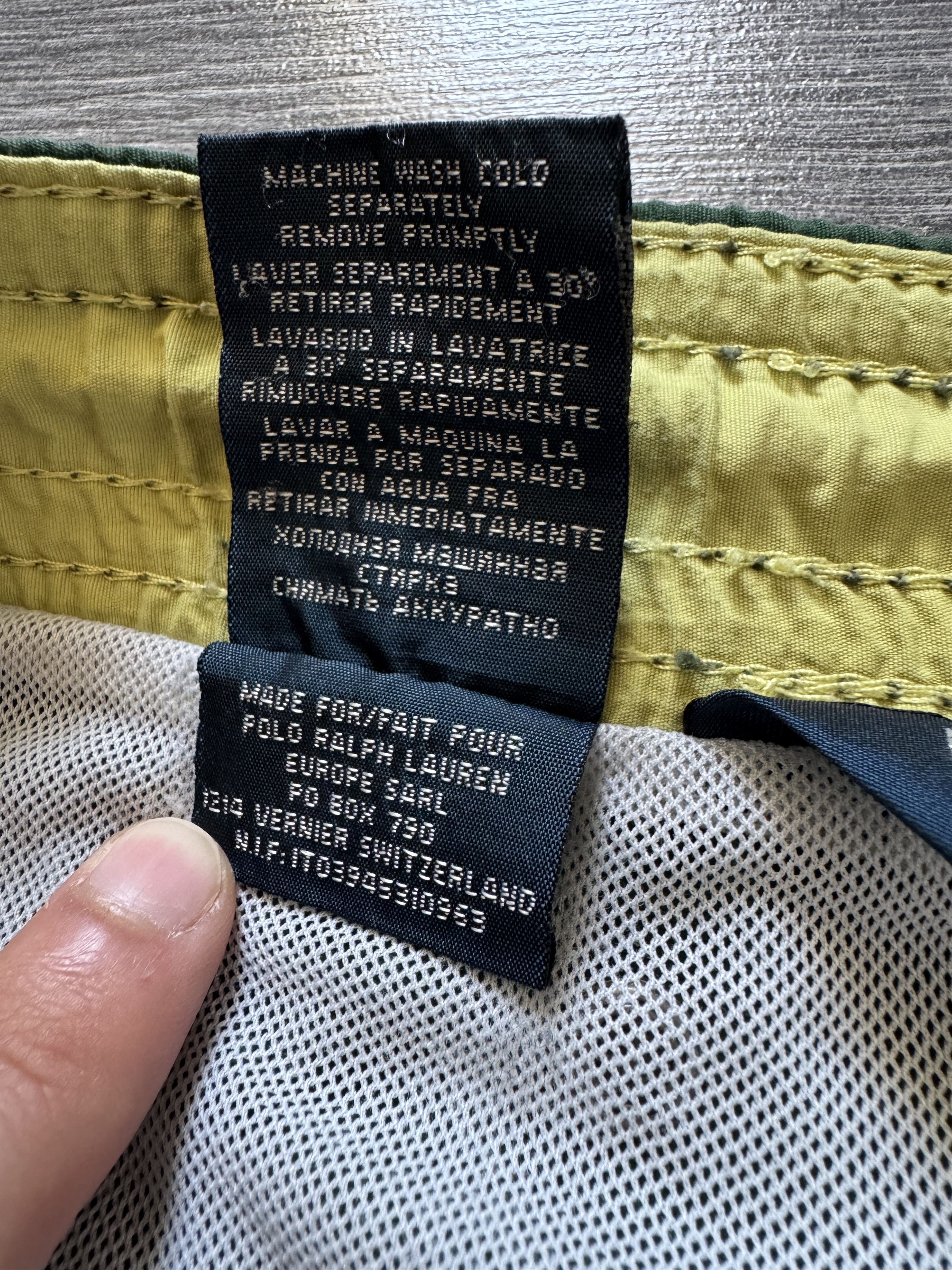 Polo Ralph Lauren Vintage 2000s Polo Ralph Lauren Pony Nylon Swim Shorts Size US 30 / EU 46 - 8 Thumbnail