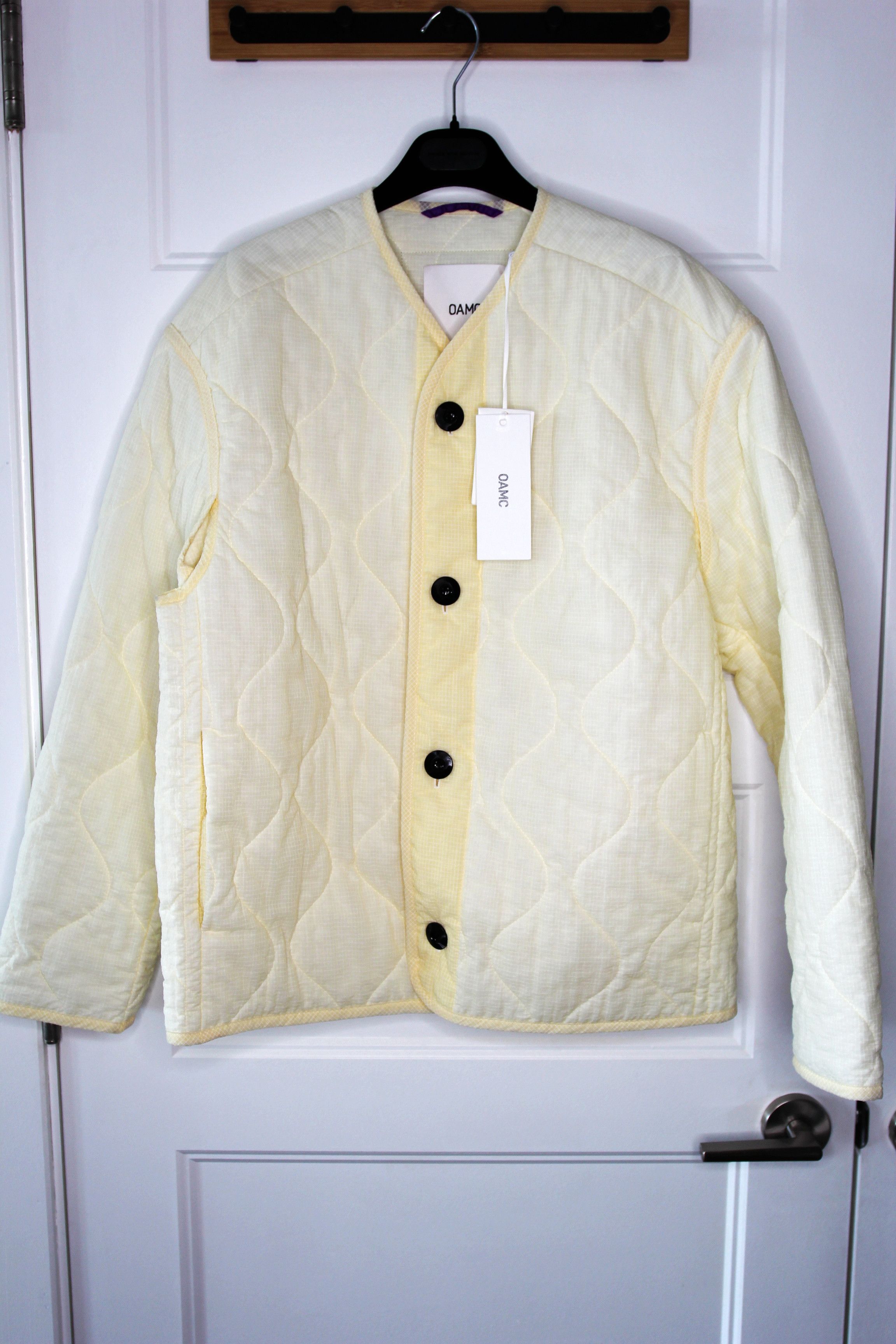 OAMC BNWT SS23 OAMC OFF-WHITE QUILTED JACKET S Size US S / EU 44-46 / 1 - 2 Thumbnail