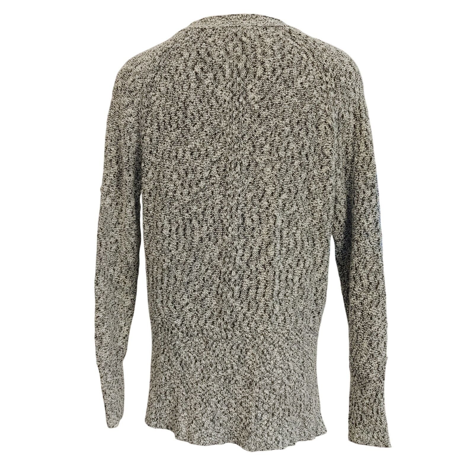 Banana Republic Banana Republic Women's M Gray Asymmetrical Zip Sweater Size M / US 6-8 / IT 42-44 - 2 Thumbnail
