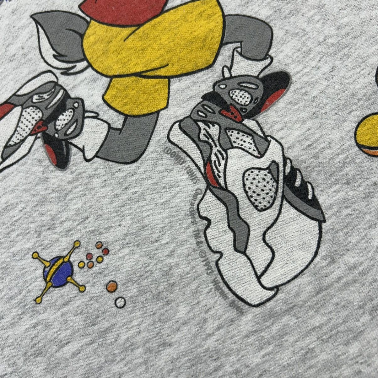 VTG 90s LOONEY TUNES 1993 HARE JORDAN SPACE JAM T-SHIRT