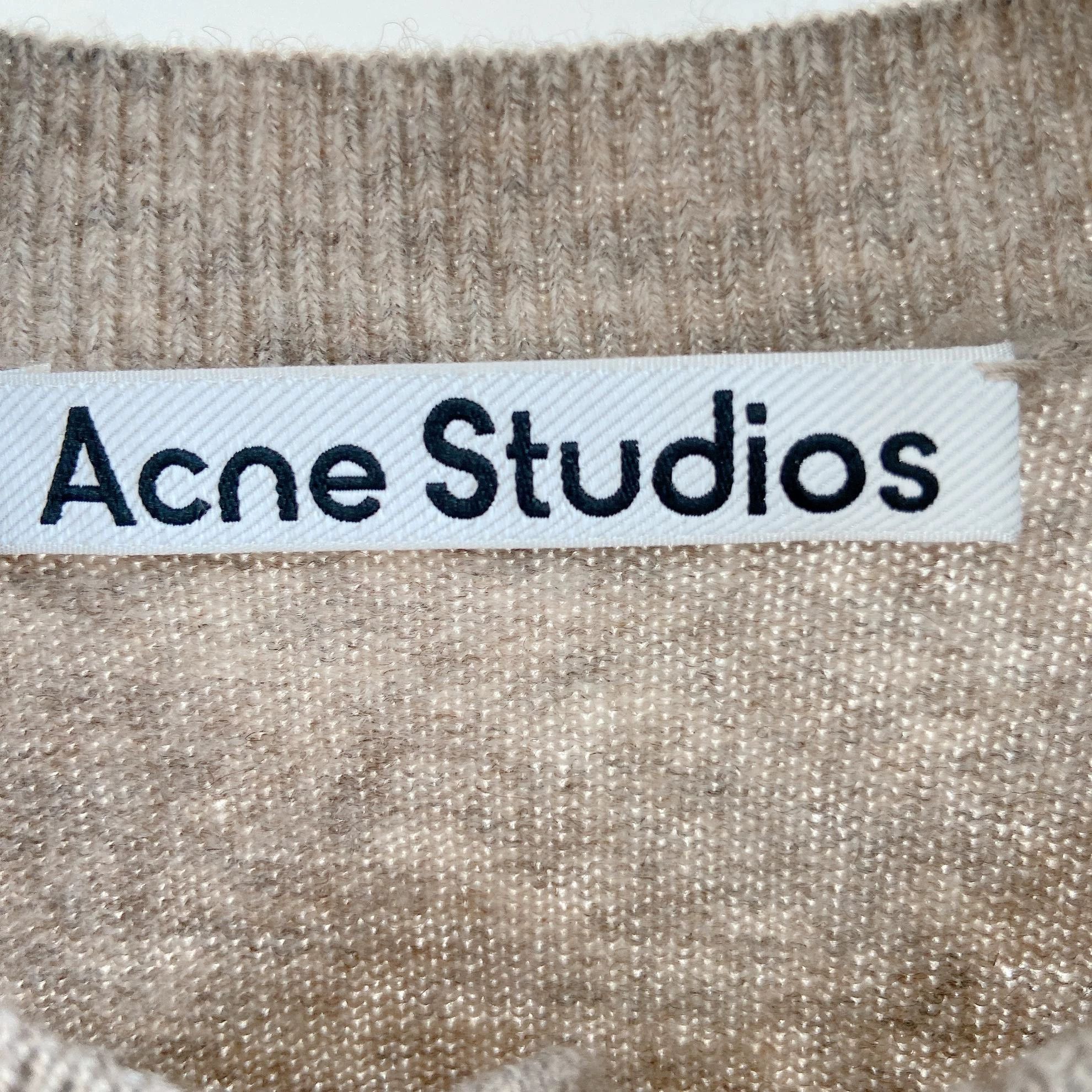 Acne Studios Acne Studios Face knit cardigan XS Size XS / US 0-2 / IT 36-38 - 6 Thumbnail
