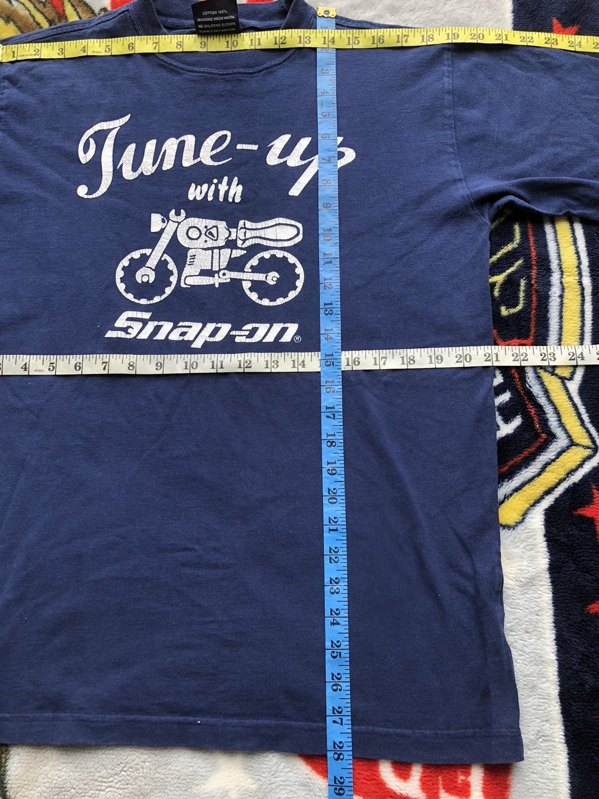 Champion Vintage Tune Up with Snap On Champion Shirt Tee Size US L / EU 52-54 / 3 - 6 Thumbnail
