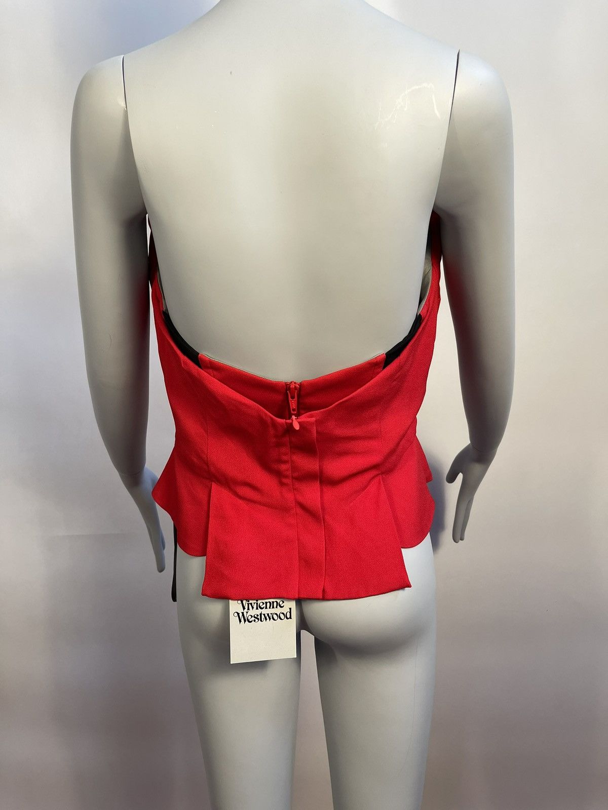 Vivienne Westwood Vivienne Westwood SS18 WILMA CORSET TOP RED NWT IT 42 Size M / US 6-8 / IT 42-44 - 4 Thumbnail