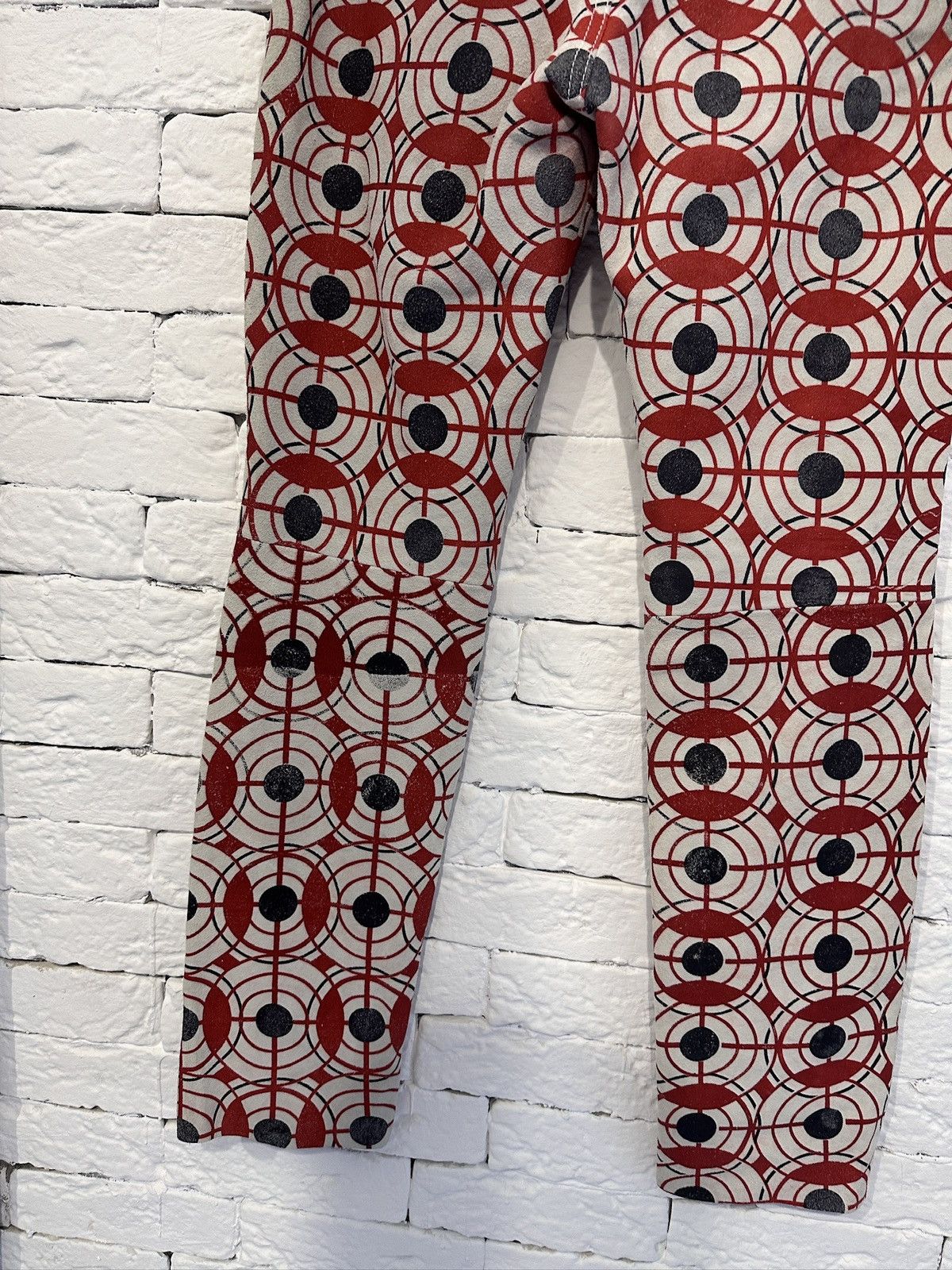 Diesel Rare Vintage Diesel Pants - Target Print, Size 28, Bold Size 28" / US 6 / IT 42 - 16 Thumbnail