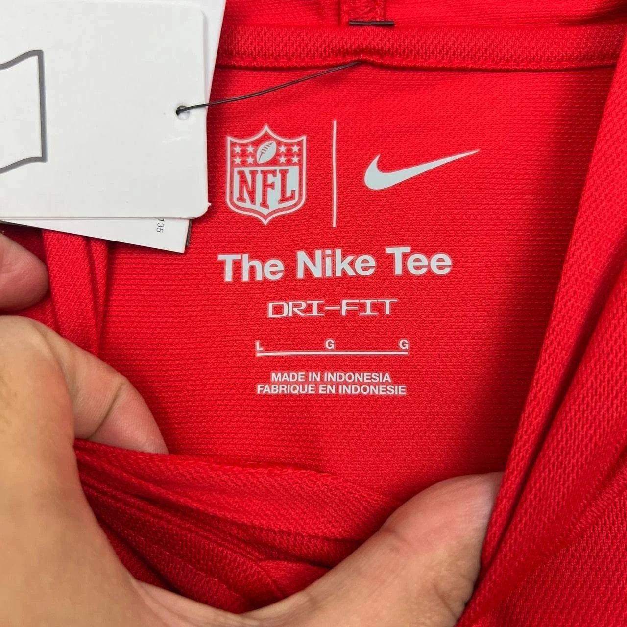 Nike Nike Dri-Fit Hoodie Men Red Kansas City Chiefs Pullover L Size US L / EU 52-54 / 3 - 2 Thumbnail
