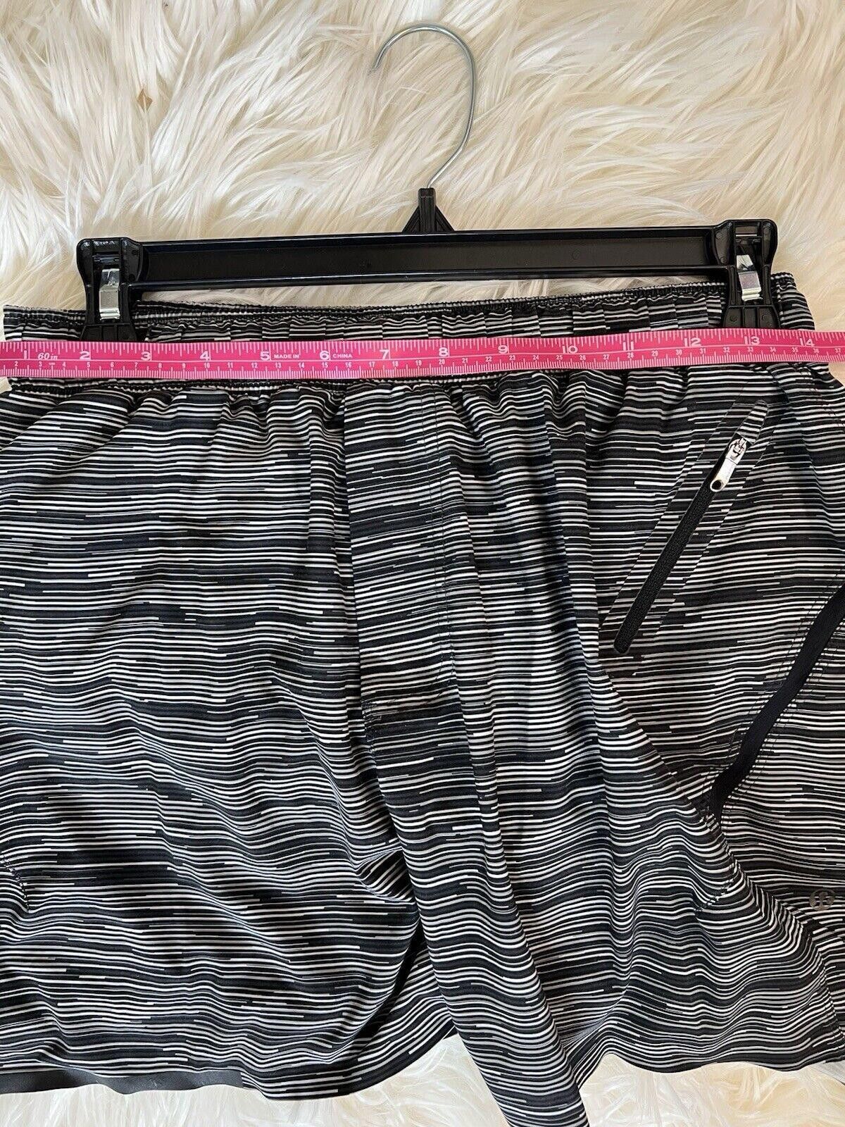 Designer Lululemon Surge Liner Shorts Mens Black Running Track Size US 32 / EU 48 - 6 Thumbnail