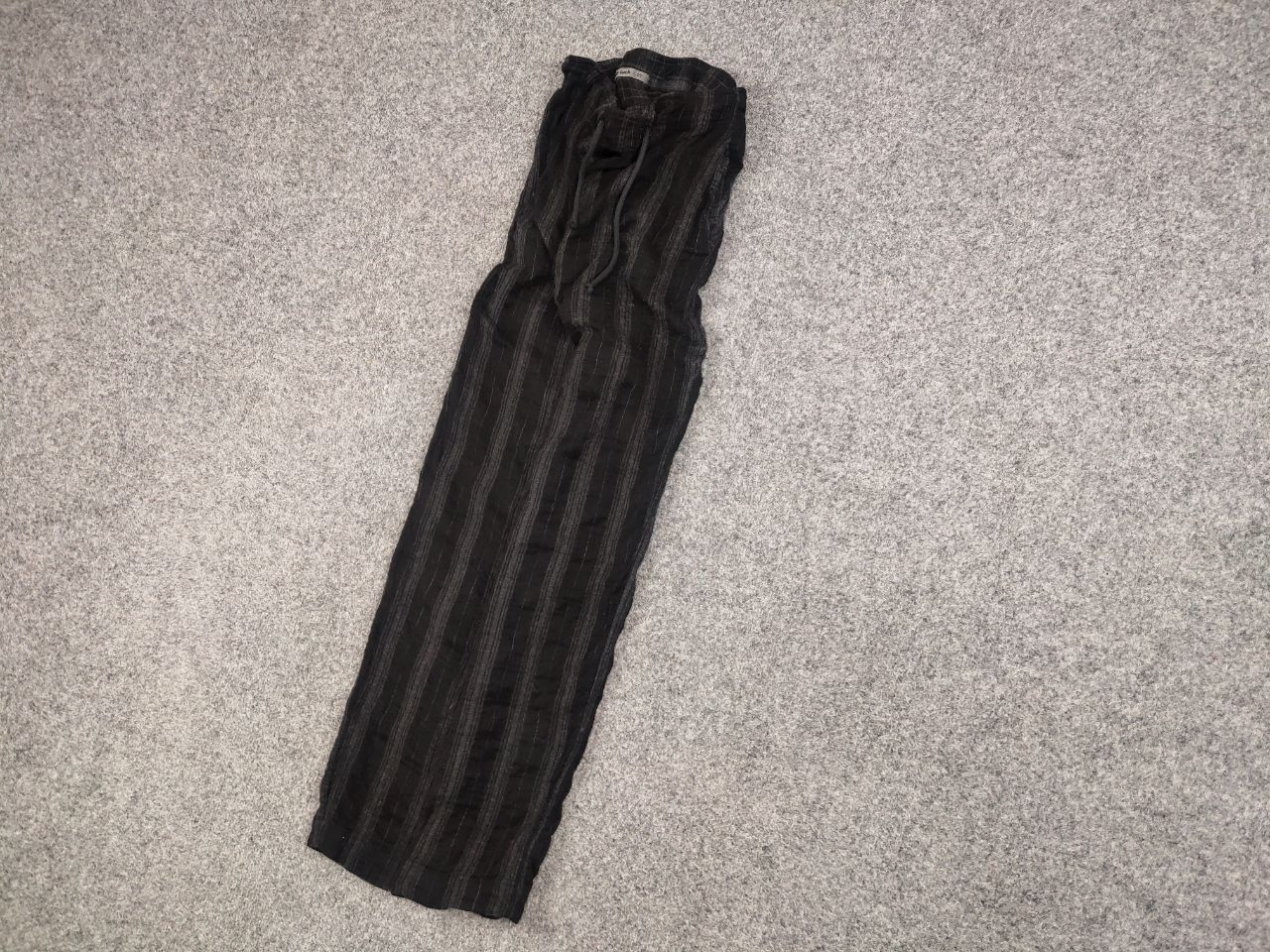 Transit Transit Par Such Classic trousers striped Black Pants Size 34" / US 12 / IT 48 - 3 Thumbnail
