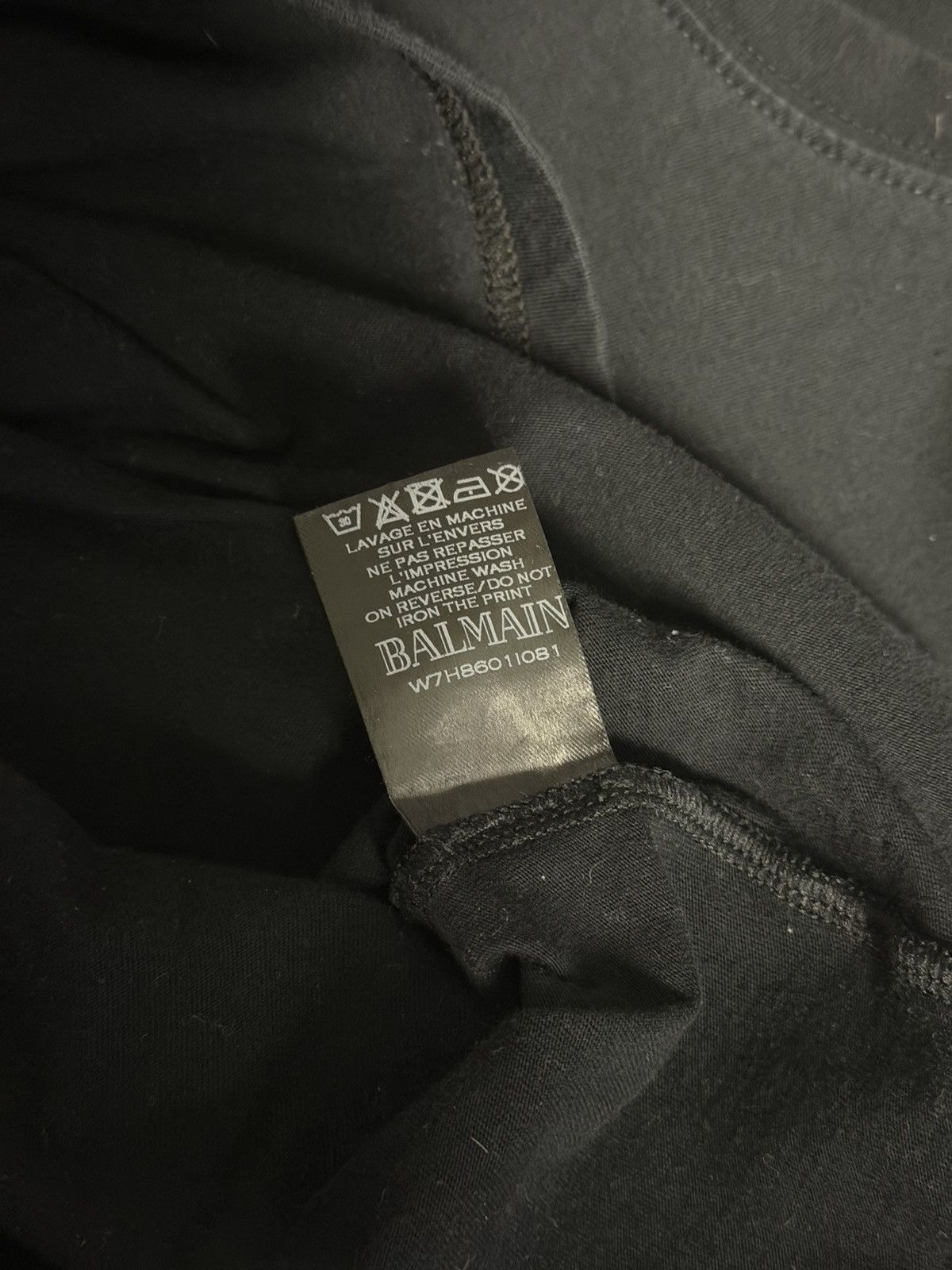 Balmain Metal Logo Tee Size US S / EU 44-46 / 1 - 5 Thumbnail