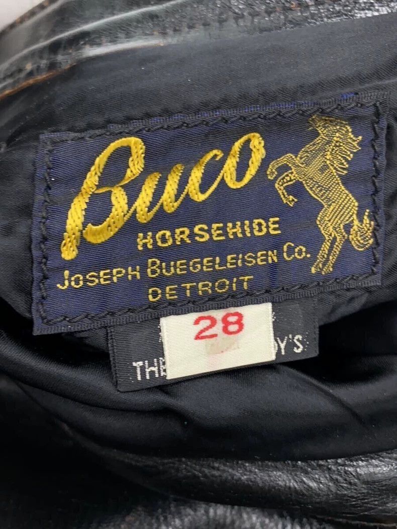The Real McCoy's The Real McCoys F281, Buco Leather Pants Size US 28 / EU 44 - 4 Thumbnail