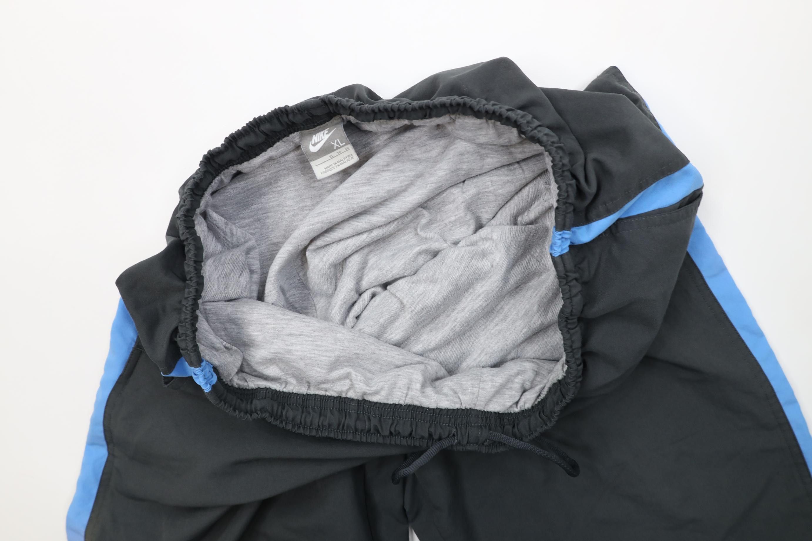 Nike Vintage Y2K Nike Mini Swoosh Lined Wide Leg Sweatpants Pants Size US 38 / EU 54 - 12 Thumbnail
