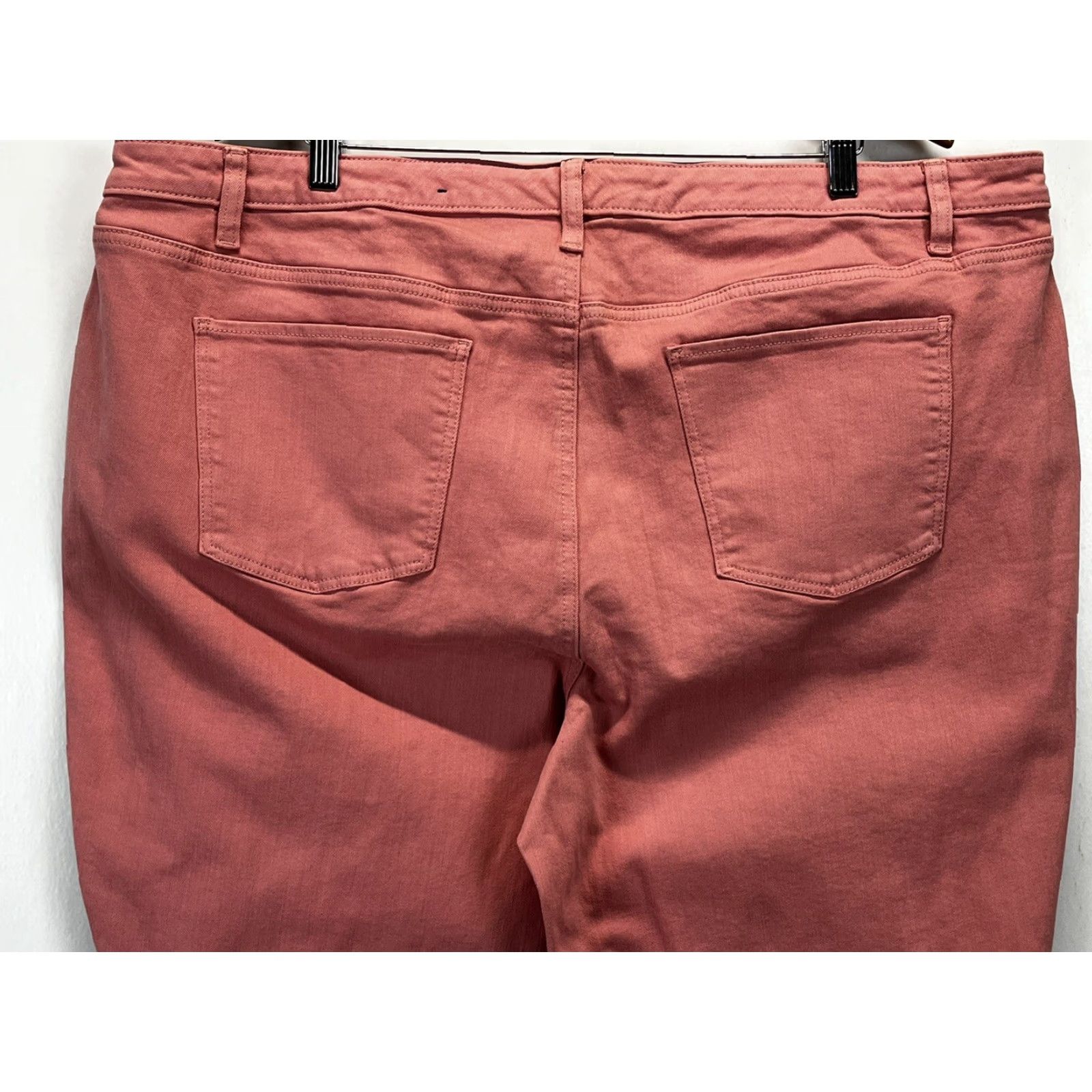 Talbots Talbots Flawless Slim Ankle Jeans 24W Plus Pink Women’s Denim Size 42" / US 20 - 4 Thumbnail