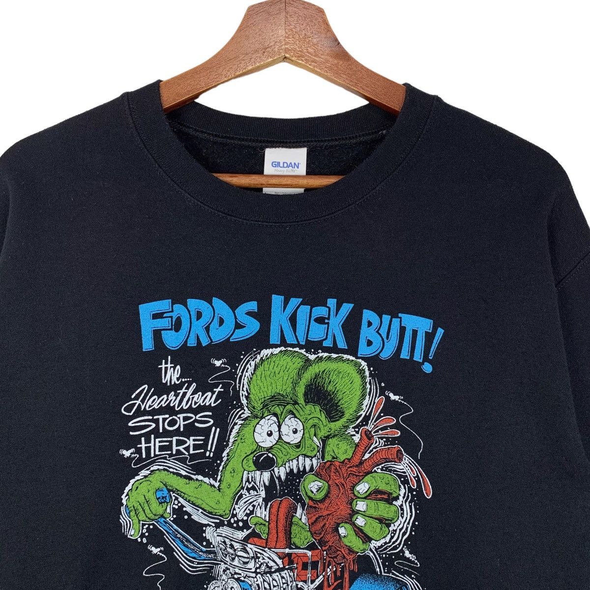 Gildan Y2K Rat Fink Ed Roth Pop Art Crewneck Sweatshirt Size US S / EU 44-46 / 1 - 2 Thumbnail