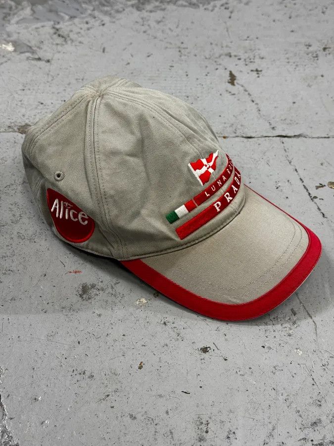 Prada 2000s Prada Luna Rossa Beige Cap Size ONE SIZE - 5 Thumbnail