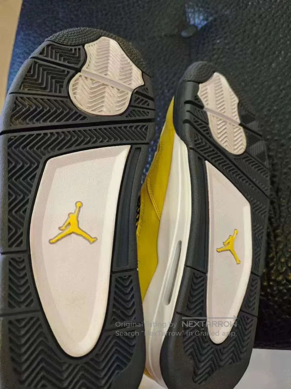 Jordan Brand jordan air jordan 4 retro tour yellow sneakers. Size US 10 / EU 43 - 6 Thumbnail