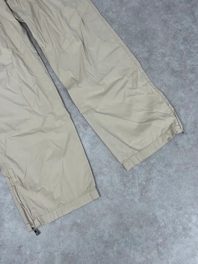 Prada SS2007 Prada Beige Nylon Zip-Ankle Technical Cargo Pants Size 28" / US 6 / IT 42 - 11 Thumbnail