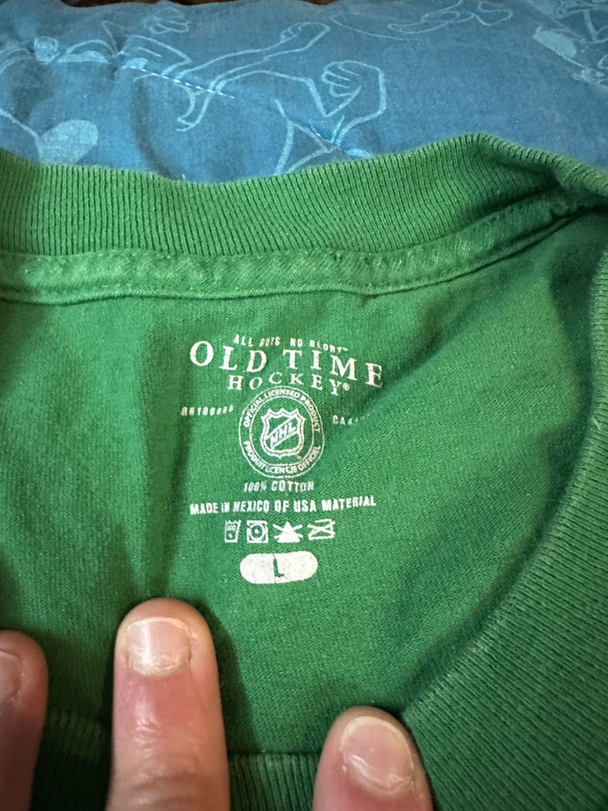 NHL Hatford Whalers Logo T Shirt Size US L / EU 52-54 / 3 - 3 Thumbnail