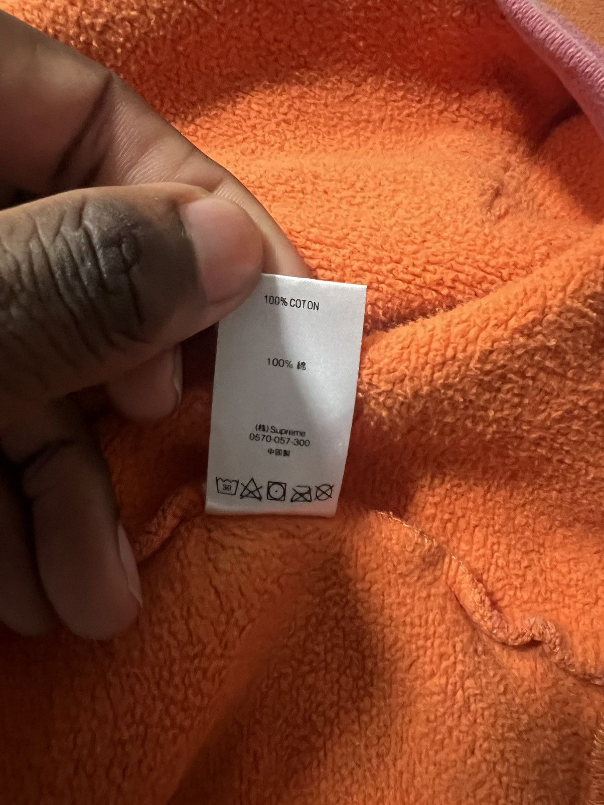 Supreme × Yohji Yamamoto Supreme Yohji Yamamoto hoodie size XL Size US XL / EU 56 / 4 - 5 Thumbnail