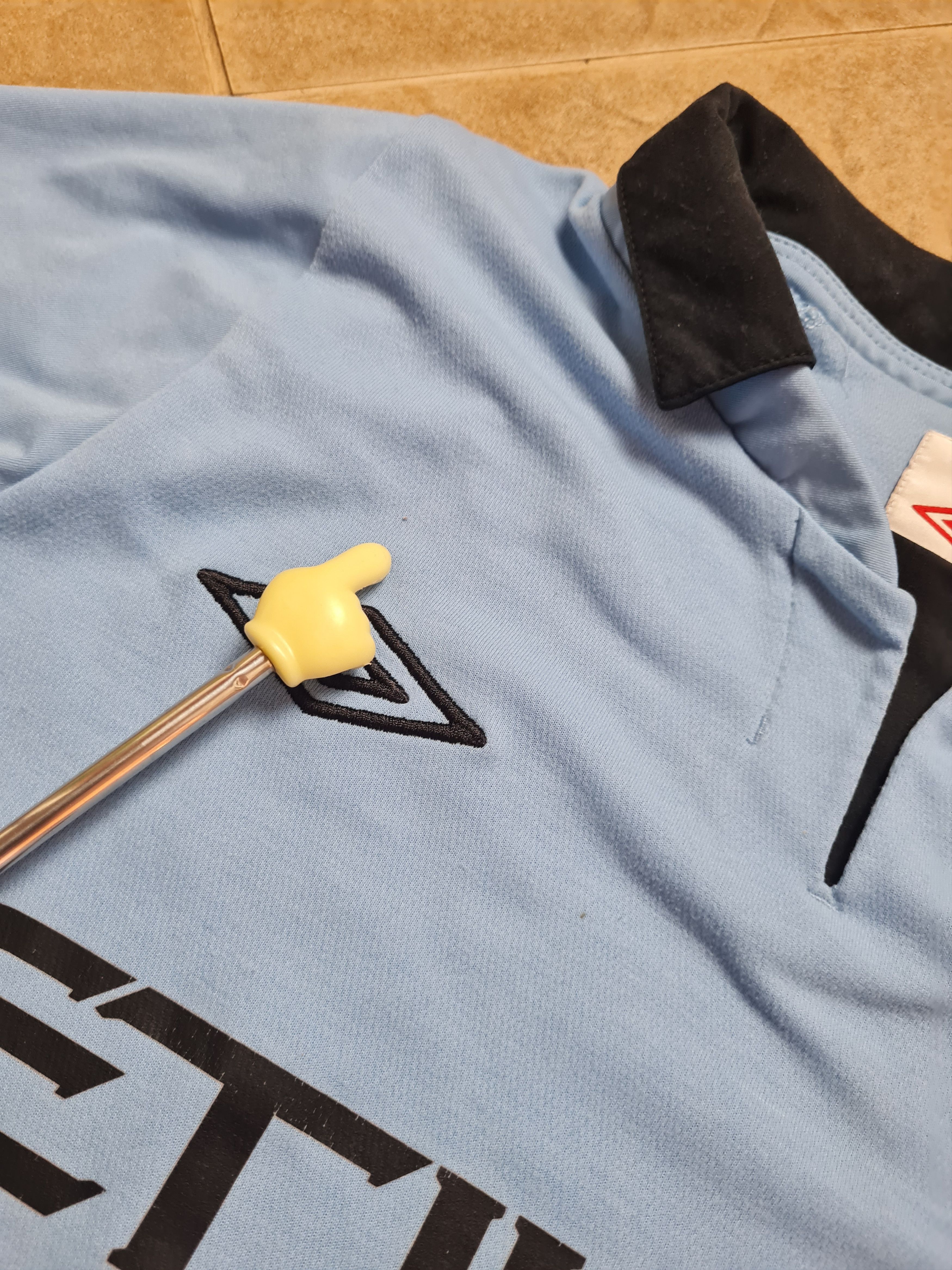 Umbro Manchester City 2012-2013 Home Kit Etihad Umbro Soccer Retro Size US M / EU 48-50 / 2 - 13 Thumbnail