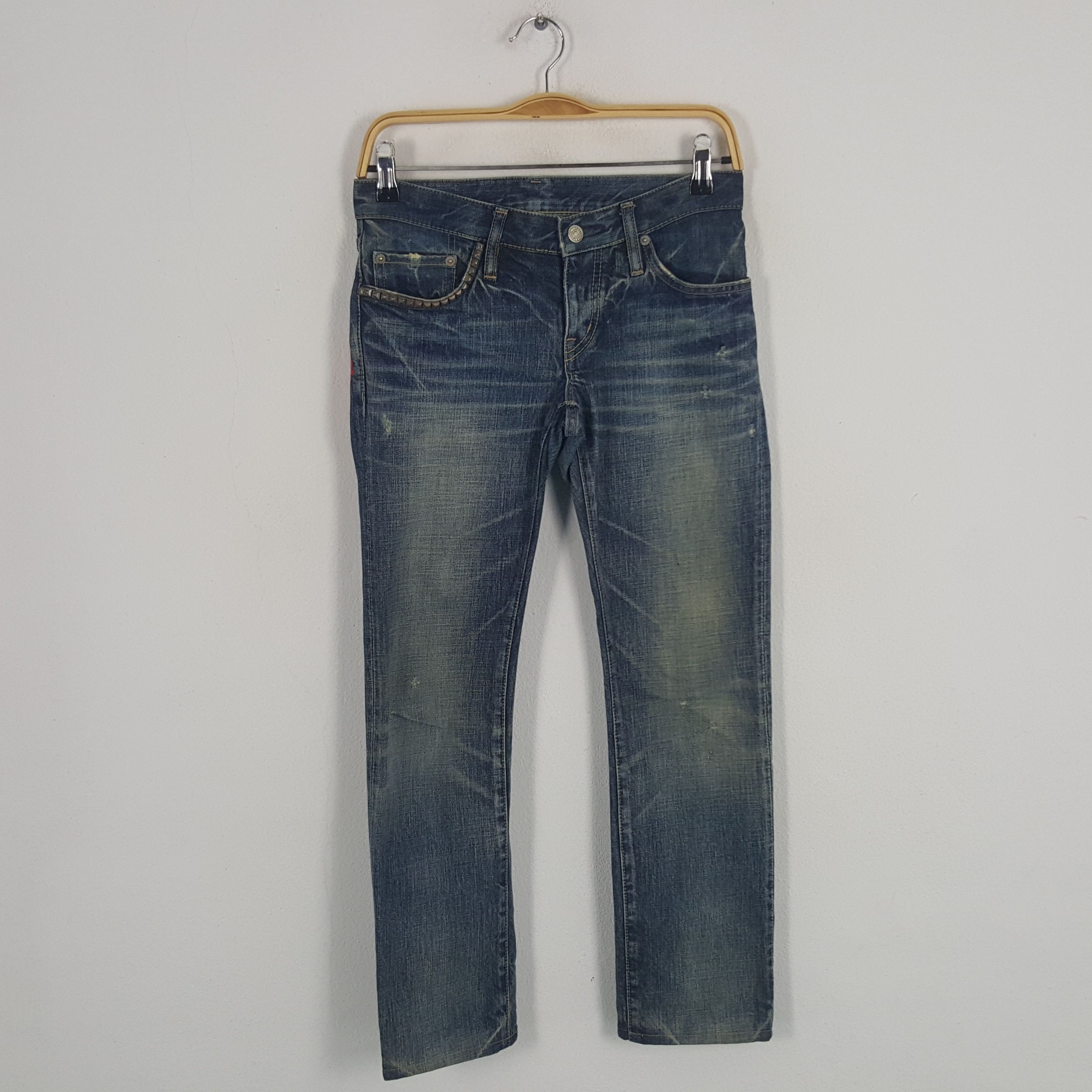 Hysteric Glamour × Japanese Brand × Vintage Vintage Hysteric Glamour Japanese Brand Punk Denim Jeans Size US 28 / EU 44 - 4 Thumbnail