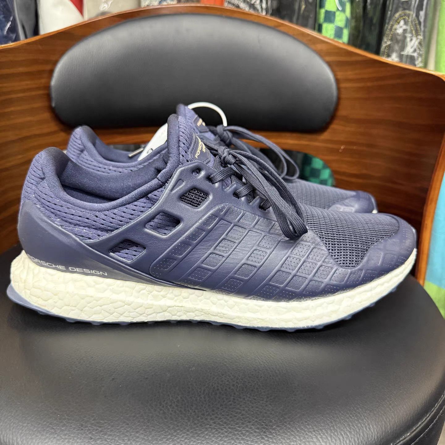 Adidas Adidas Ultra Boost X Porsche White Blue K15 Size US 11.5 / EU 44-45 - 4 Thumbnail