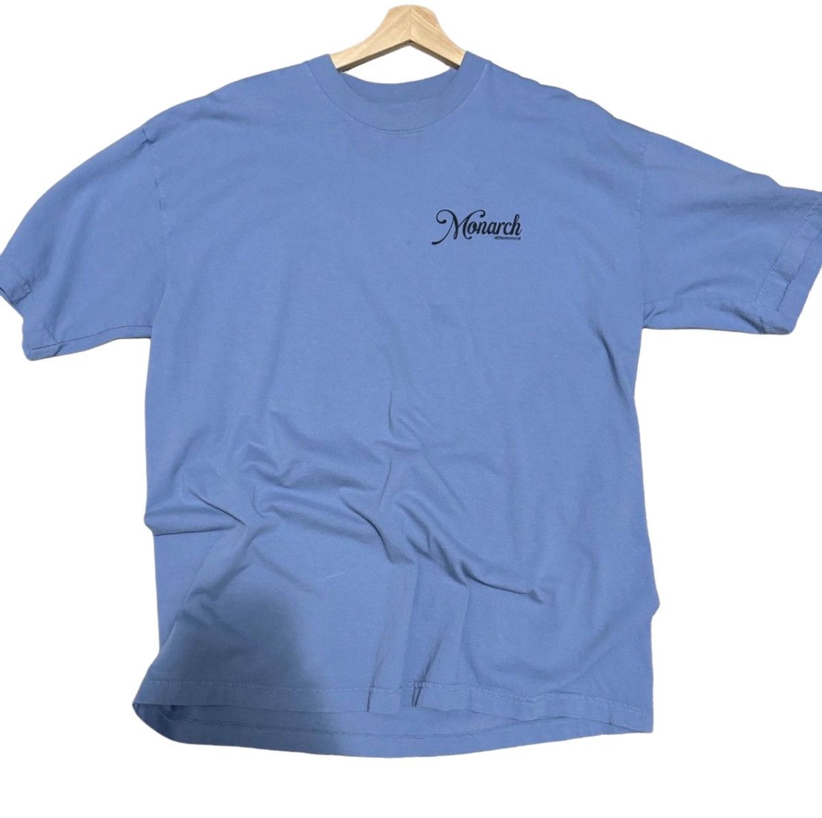 atthemoment atthemoment Blue Monarch Butterfly Tee - Size L Size US L / EU 52-54 / 3 - 1 Thumbnail