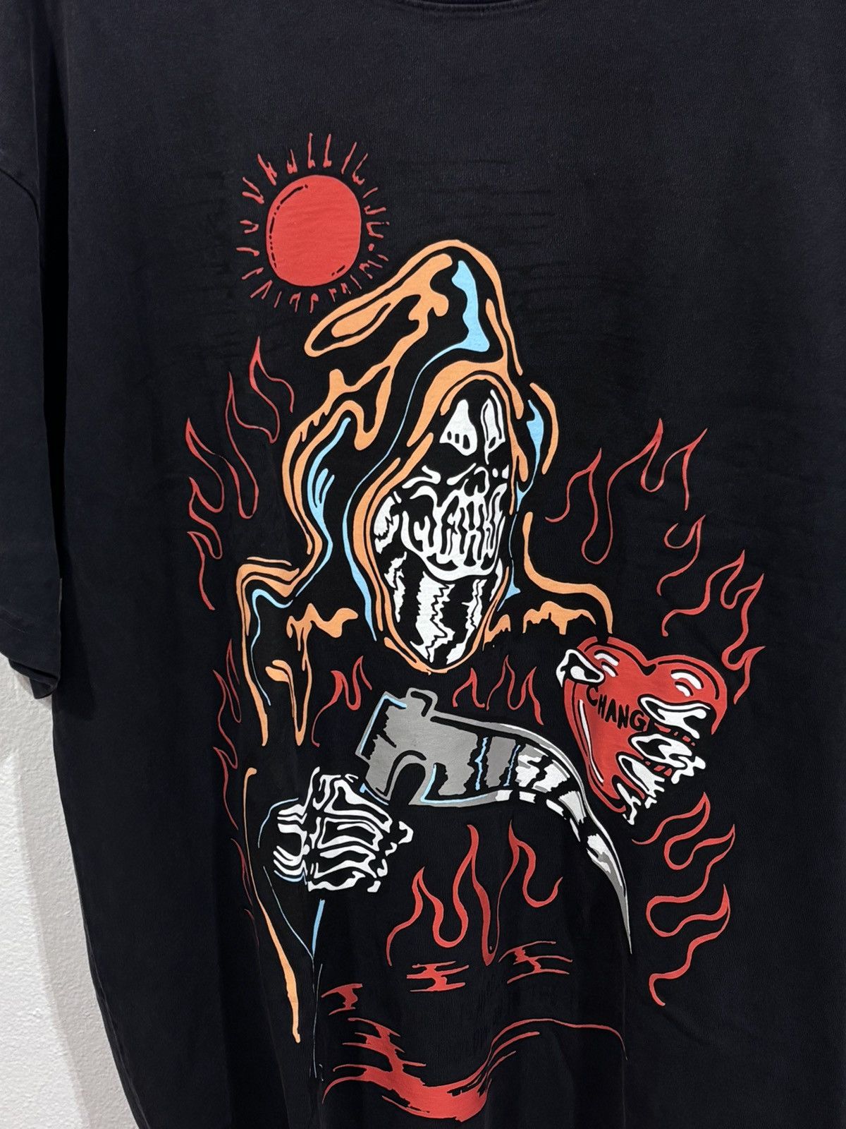 Warren Lotas Warren Lotas Hard Work Grey Tee Size US XL / EU 56 / 4 - 2 Thumbnail