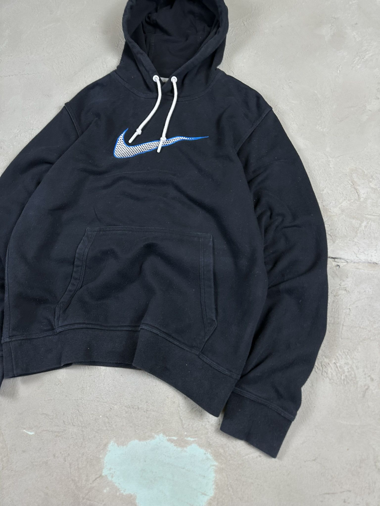 Nike Vintage Y2k Nike Centre Swoosh Logo Boxy Sweatshirt Hoodie Size US M / EU 48-50 / 2 - 4 Thumbnail