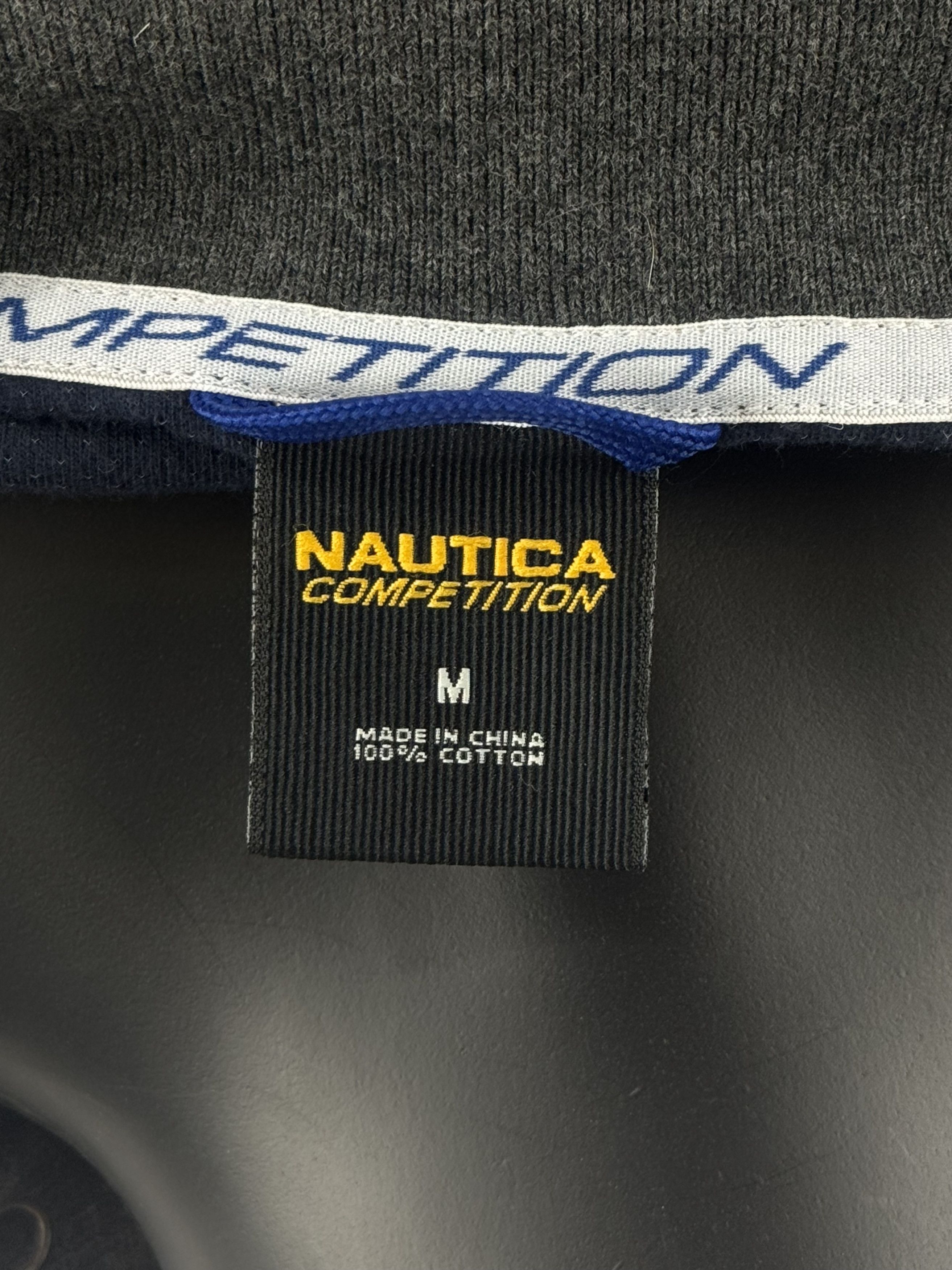Nautica VTG Nautica Competition Gray & White Long Sleeve Rugby Size US M / EU 48-50 / 2 - 7 Thumbnail