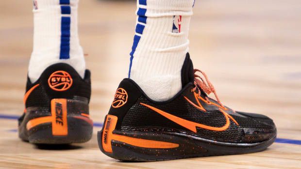 Nike Nike Air Zoom GT Cut 1 EYBL Academy Black Hyper Crimson Size US 12.5 / EU 45-46 - 9 Thumbnail
