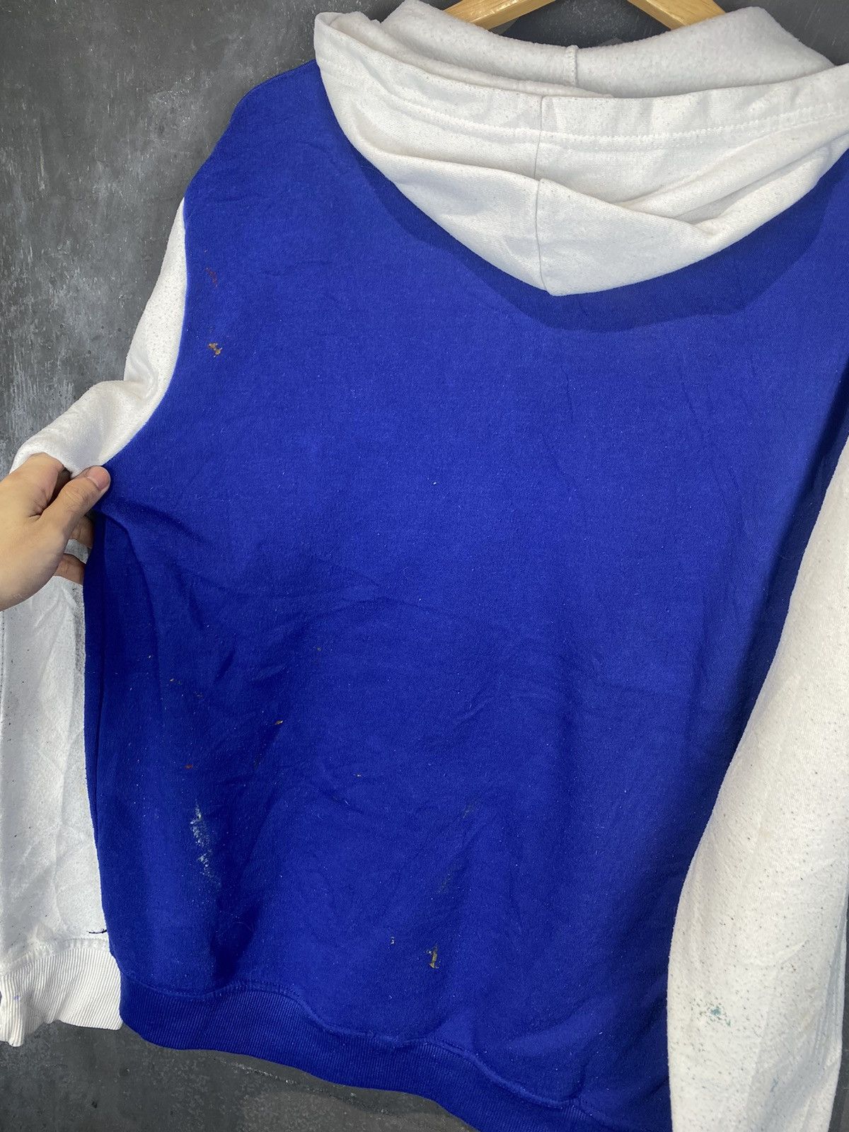 MLB × Vintage 90s MLB Dodgers Thrashed Pullover Hoodie Size US M / EU 48-50 / 2 - 10 Thumbnail