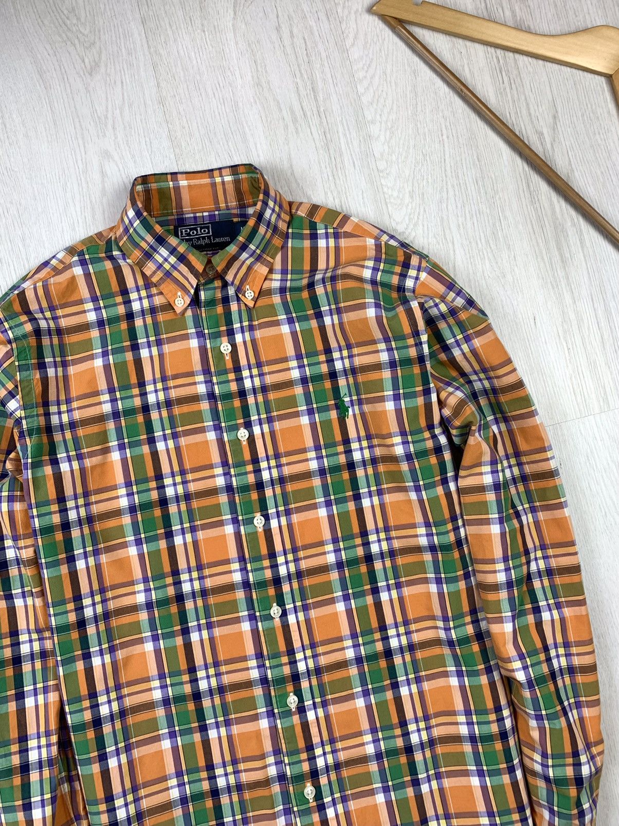 Polo Ralph Lauren Polo Ralph Lauren Vintage LS Mens Plaid Button Shirt Size M Size US M / EU 48-50 / 2 - 3 Thumbnail