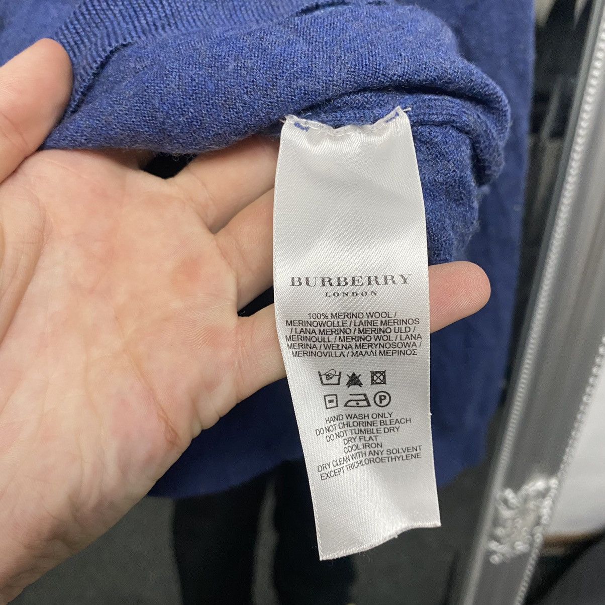 Burberry Vintage Burberry sweater Size US L / EU 52-54 / 3 - 9 Thumbnail