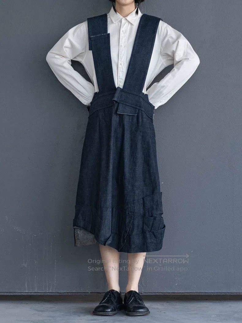 Comme des Garcons Comme Des Garcons Main Line Grey Blue Deconstructed Patchw Size S / US 4 / IT 40 - 2 Thumbnail