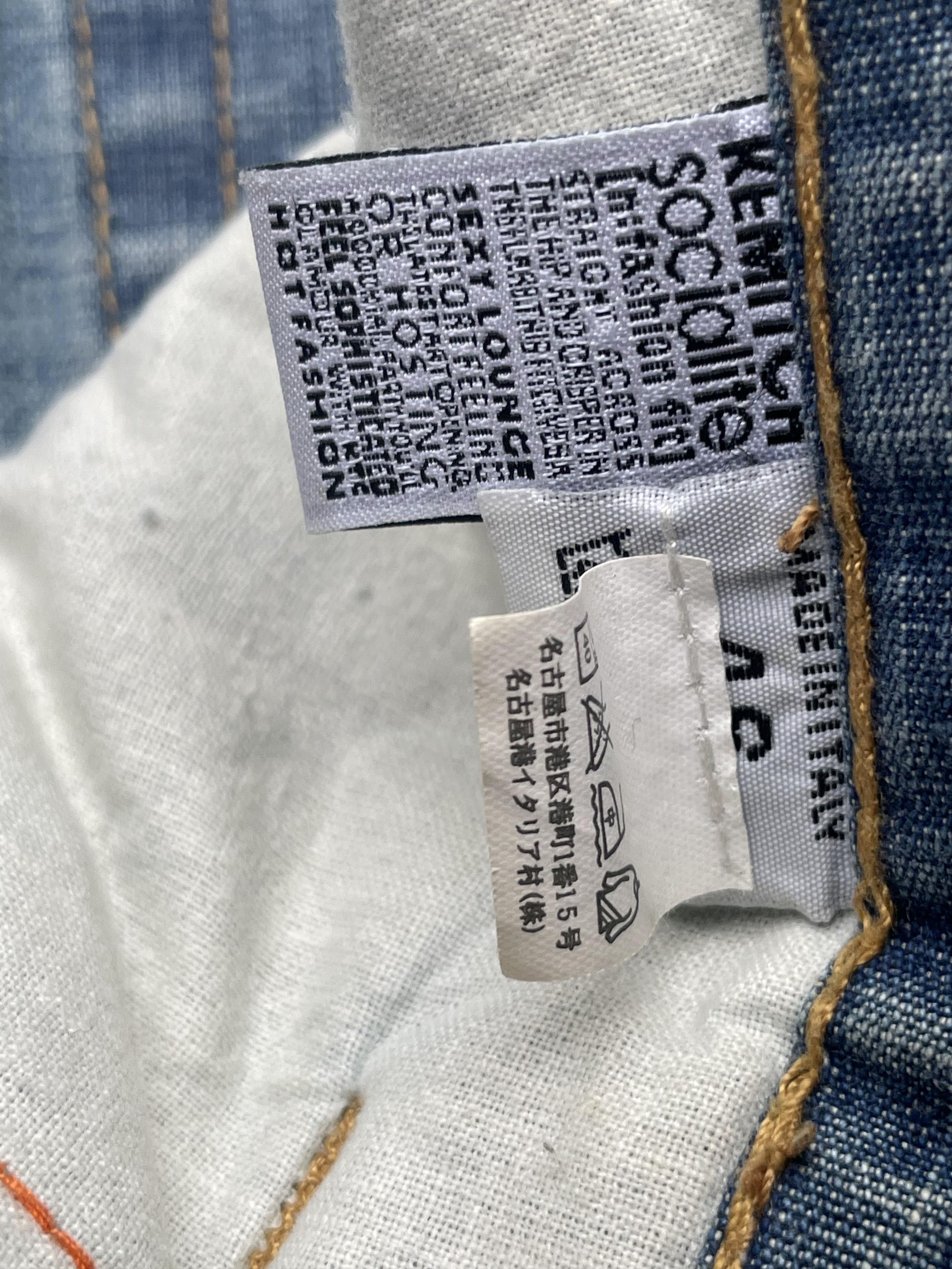 Designer Vintage Kemitch Socialite Distresed Denim Size US 32 / EU 48 - 8 Thumbnail