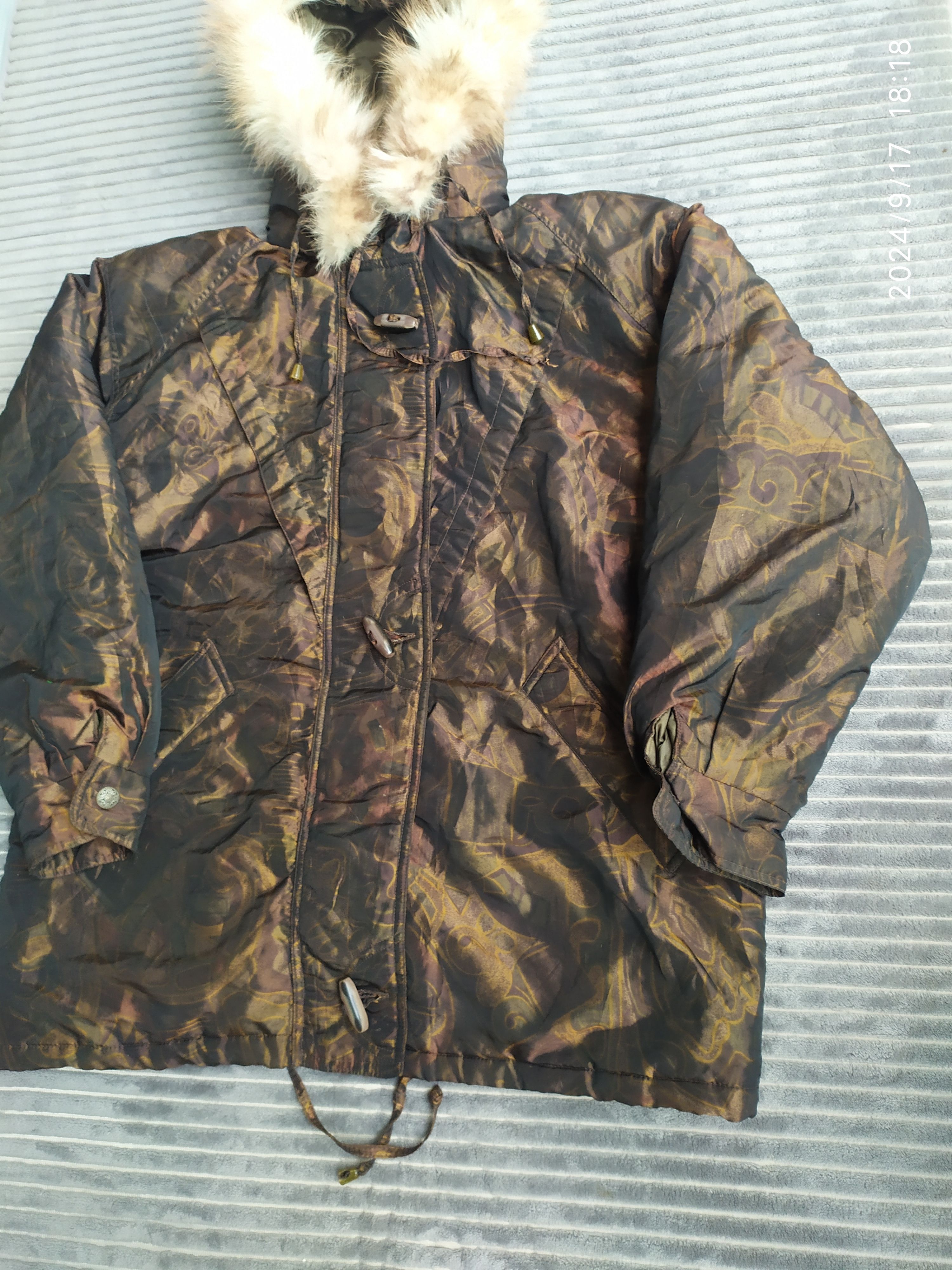 If Six Was Nine × Japanese Brand × Le Grande Bleu (L.G.B.) Vintage Japanese izzi Fur Hoodie Jacket Size US M / EU 48-50 / 2 - 6 Thumbnail