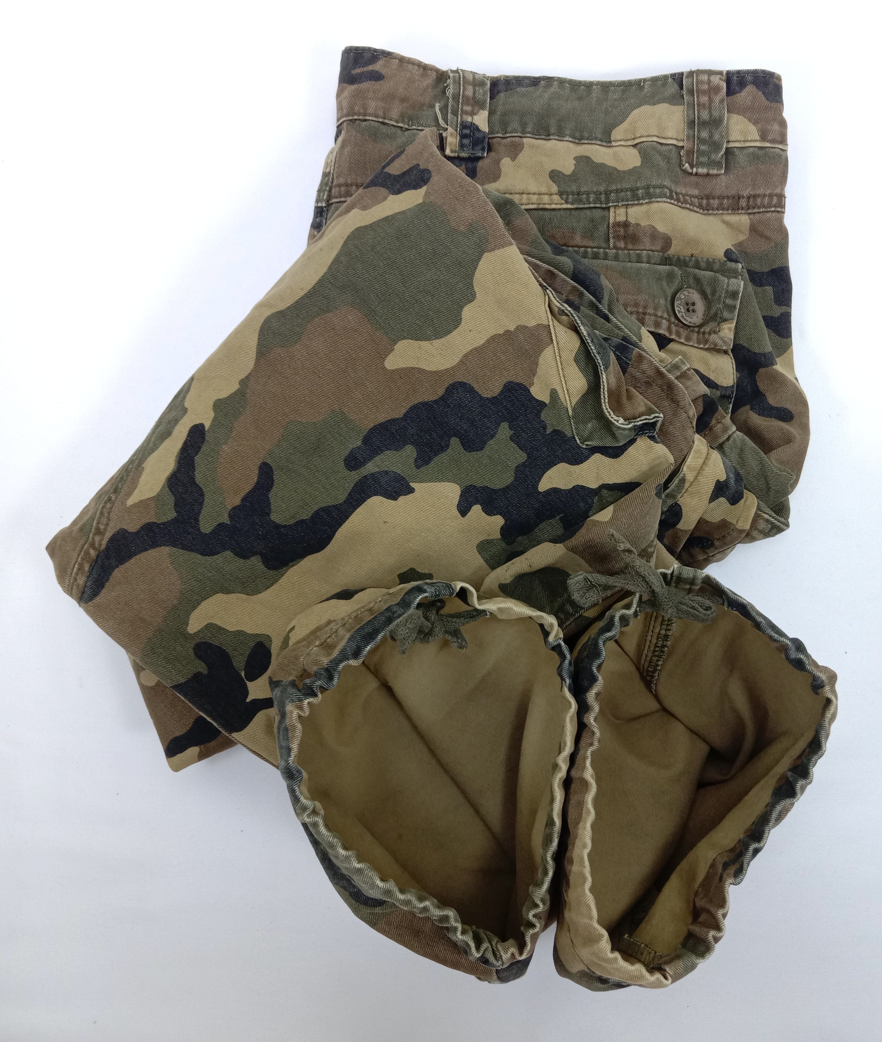 Japanese Brand Vintage Camo Mustway Multi Pocket Cargo Pants Size US 38 / EU 54 - 15 Thumbnail