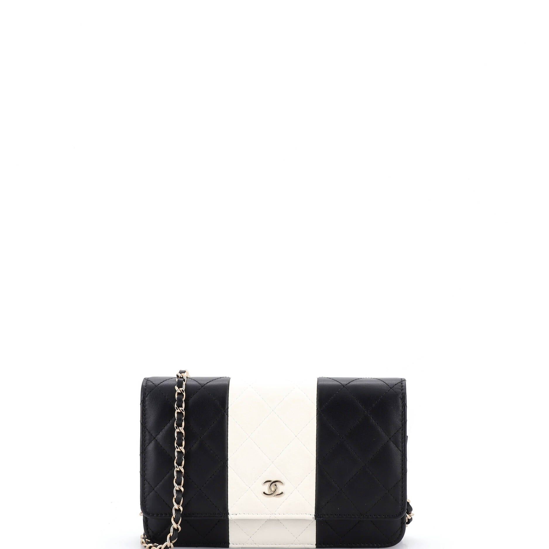 Chanel Bicolor Two Tone Wallet on Chain Size ONE SIZE - 1 Thumbnail
