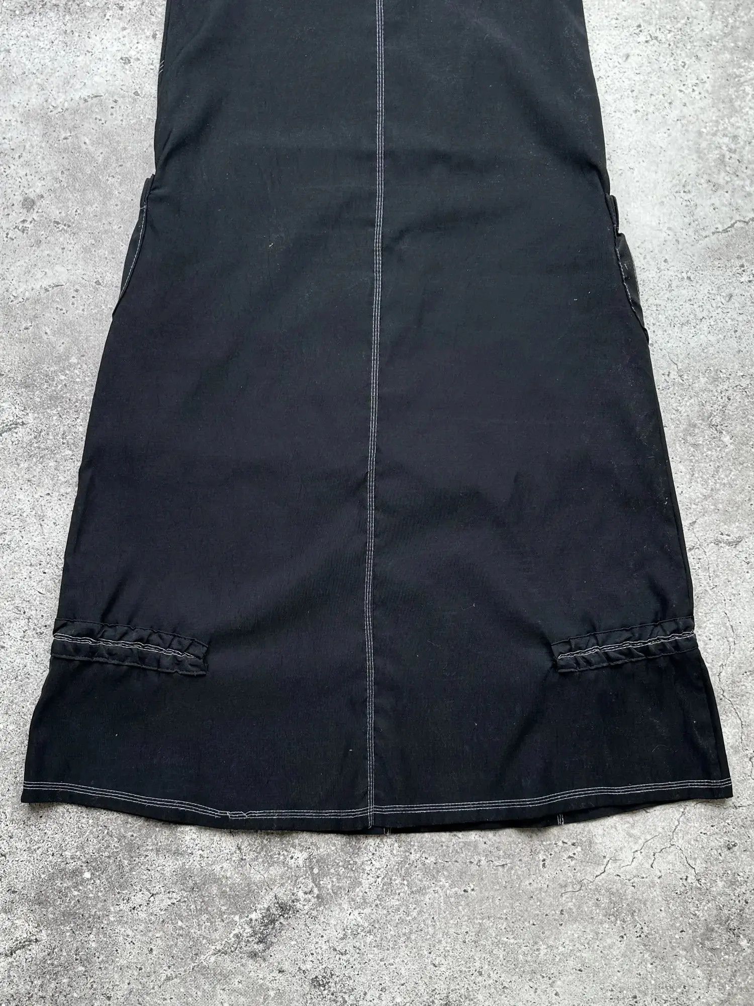 Japanese Brand Vintage Flare Skirt With Bondage C237(V646)(E8) Size 27" / US 4 / IT 40 - 7 Thumbnail