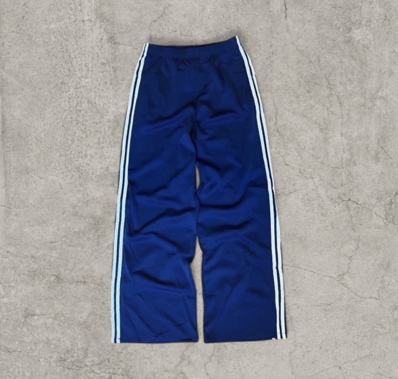 Japanese Brand Relaxed fit trousers in navy with white stripes. Size M Size US 32 / EU 48 - 4 Thumbnail