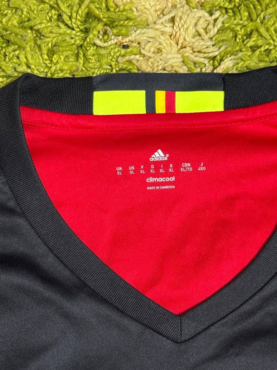 Adidas Adidas Belgium Home Socker Jersey De Bruyne 2018 Size US L / EU 52-54 / 3 - 6 Thumbnail