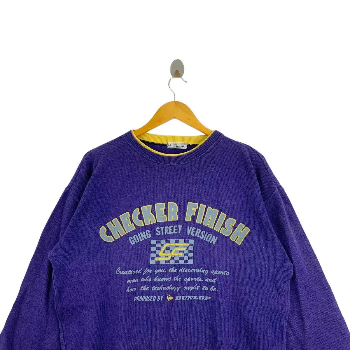 Dunlop DUNLOP CHECKER FINISH Going Street Version Print Racing Size US XL / EU 56 / 4 - 2 Thumbnail