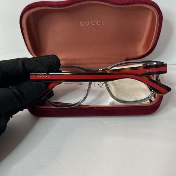 Gucci Auth - Gucci's GG0004ON soft lines across frames front.Iconi Size ONE SIZE - 6 Thumbnail