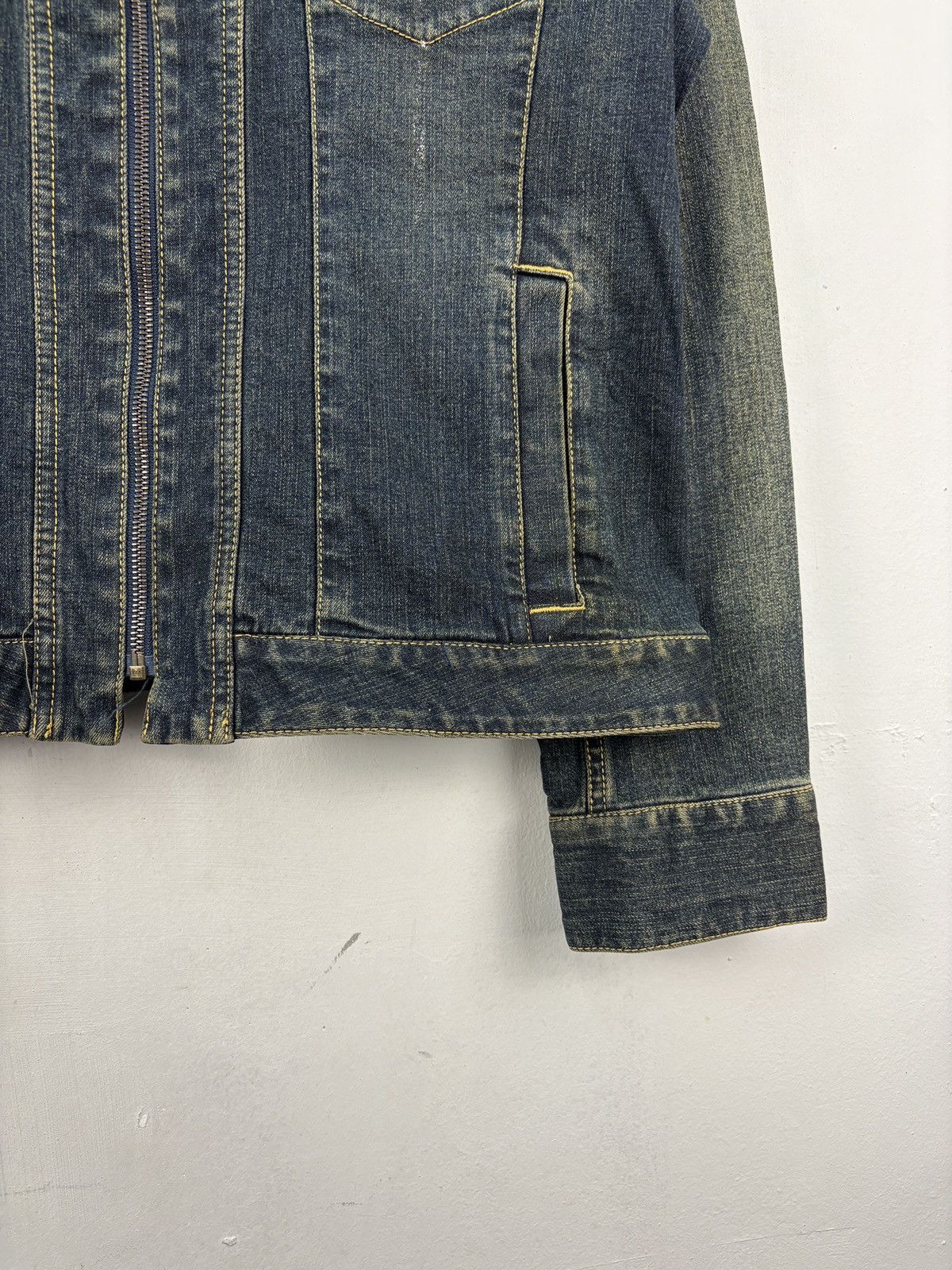 Takeo Kikuchi × Vintage Vintage Takeo Kikuchi Denim Jacket Faded Blue Wash Size US M / EU 48-50 / 2 - 8 Thumbnail