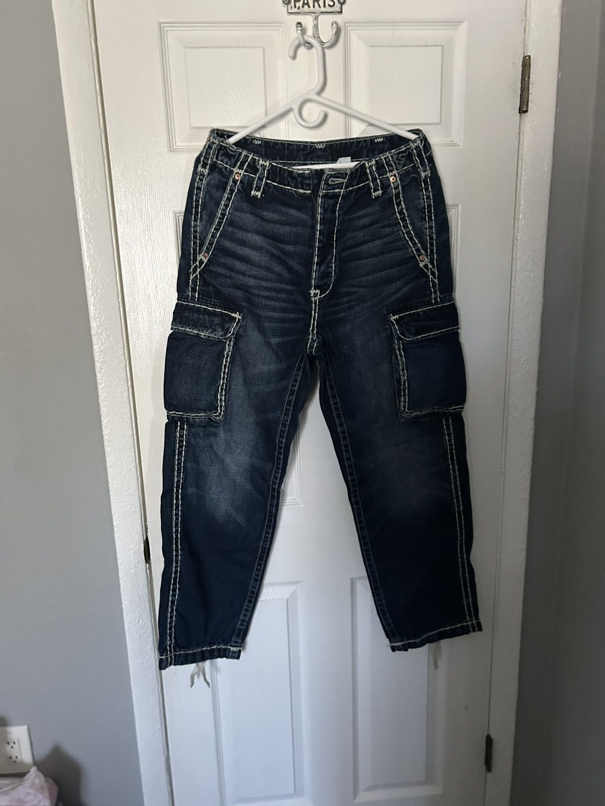Supreme True Religion Denim Cargo Pant | Grailed