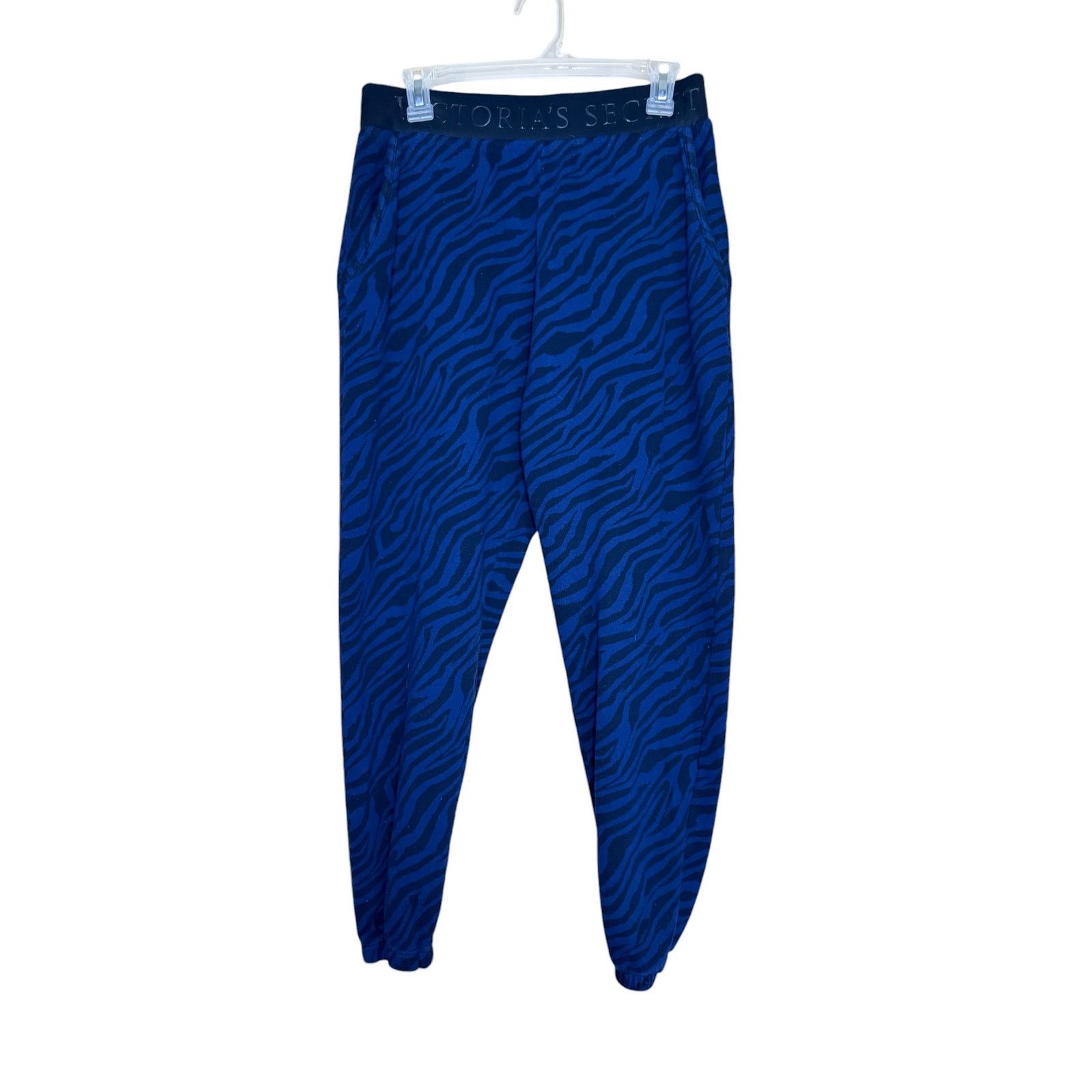 Victoria's Secret Victoria's Secret Blue Zebra Print Pants Size Medium Size 26" / US 2 / IT 38 - 1 Thumbnail
