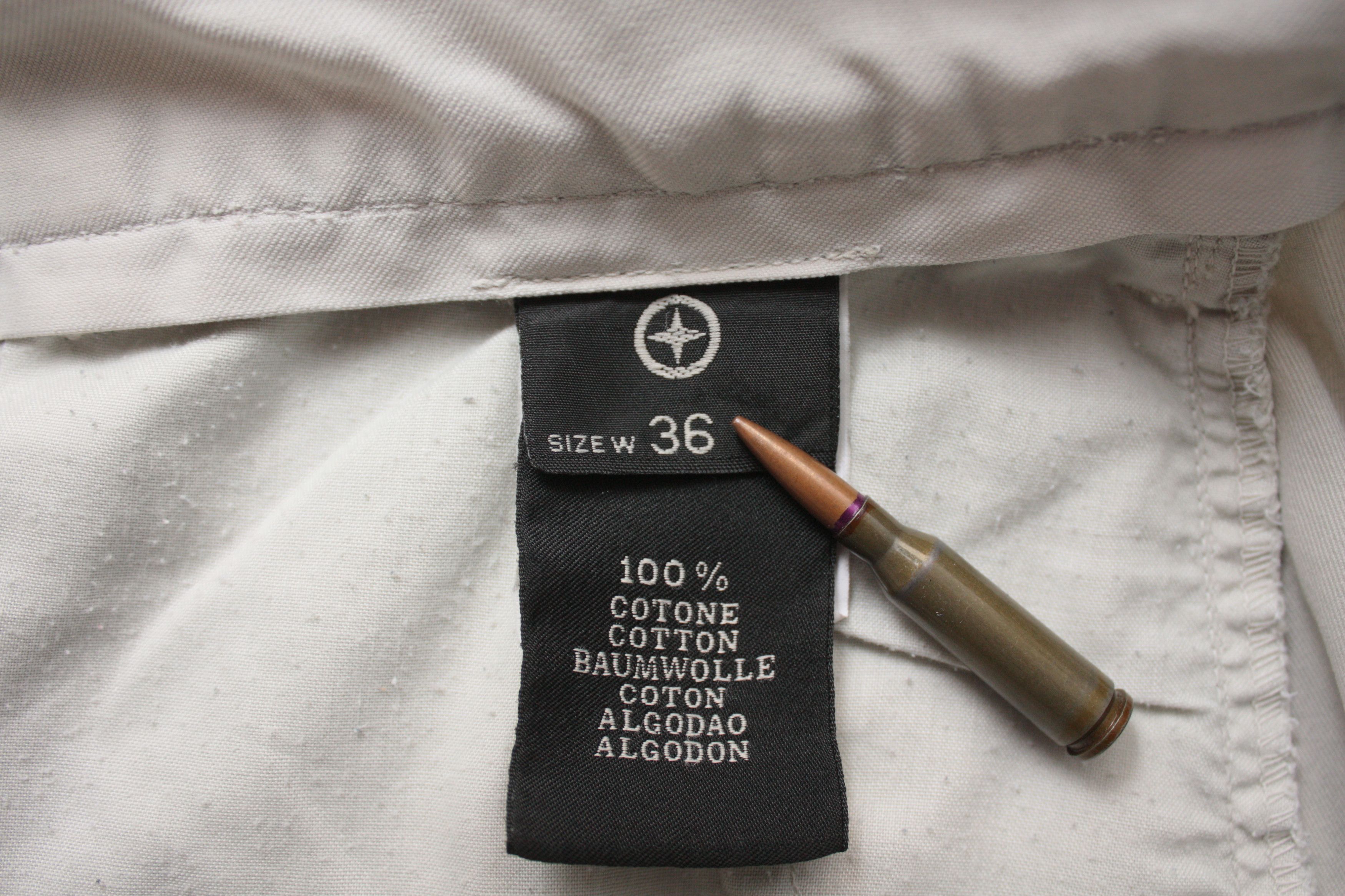 Stone Island Stone Island Denims SS2006 Beige Pants Made In Italy Size US 36 / EU 52 - 6 Thumbnail