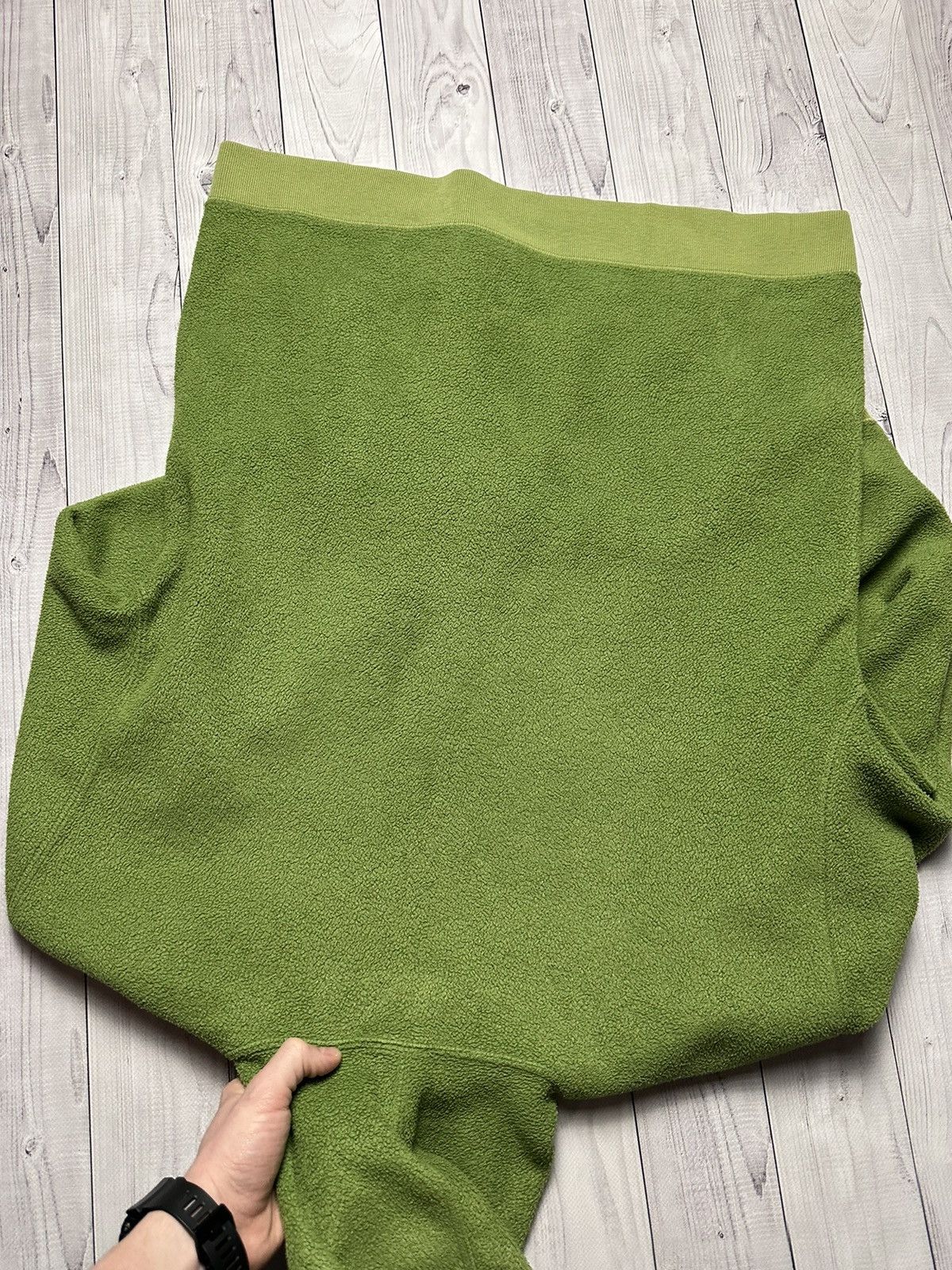 Gap × Vintage Vintage Gap fleece green hoodie size S big logo Size US S / EU 44-46 / 1 - 7 Thumbnail